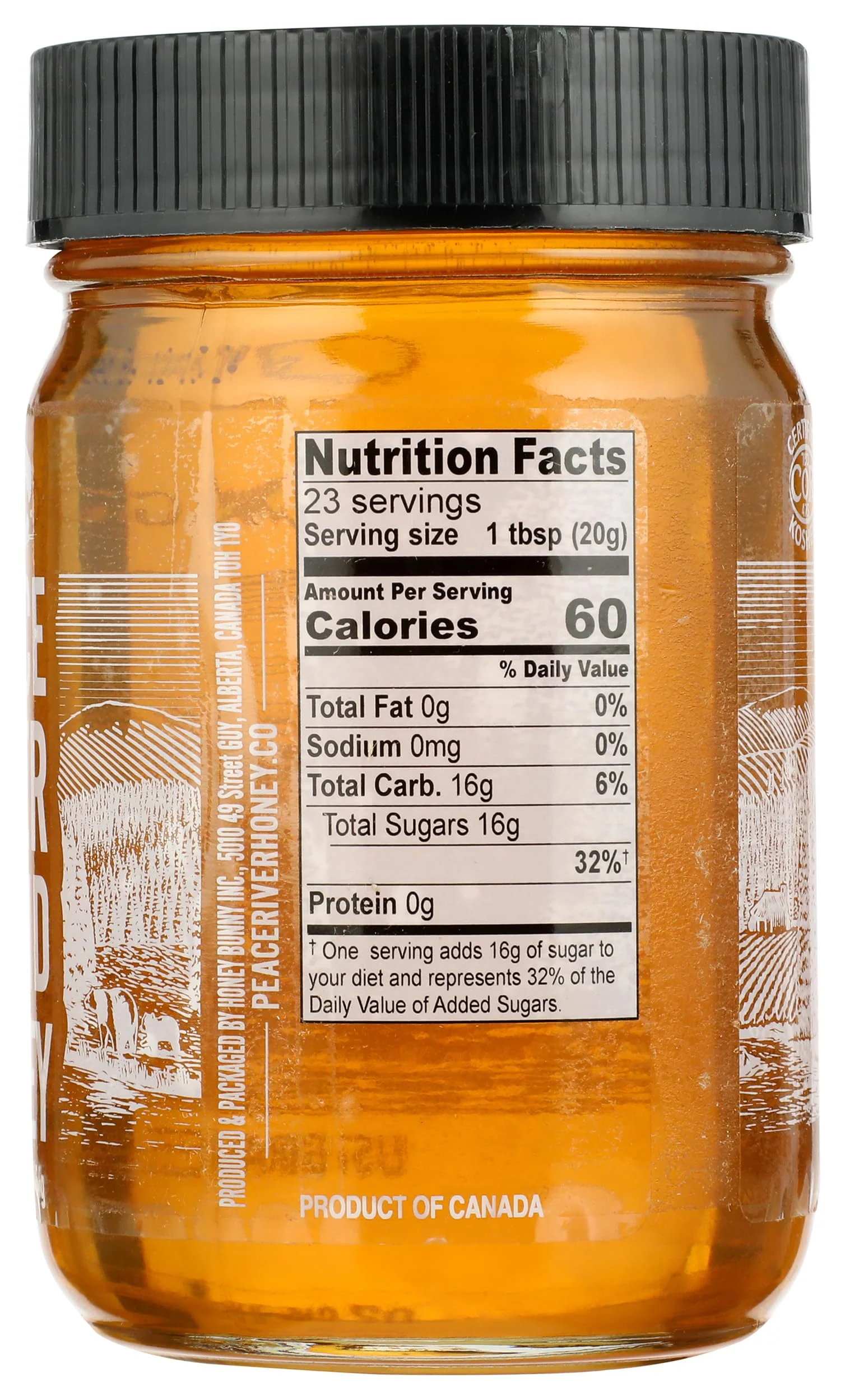 Peace River Liquid Honey, Kosher, Gluten Free, 16 Ounce (Pack of 6) - Image 5