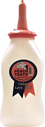 Peach Teats Hand Held Bottle, White - Image 5