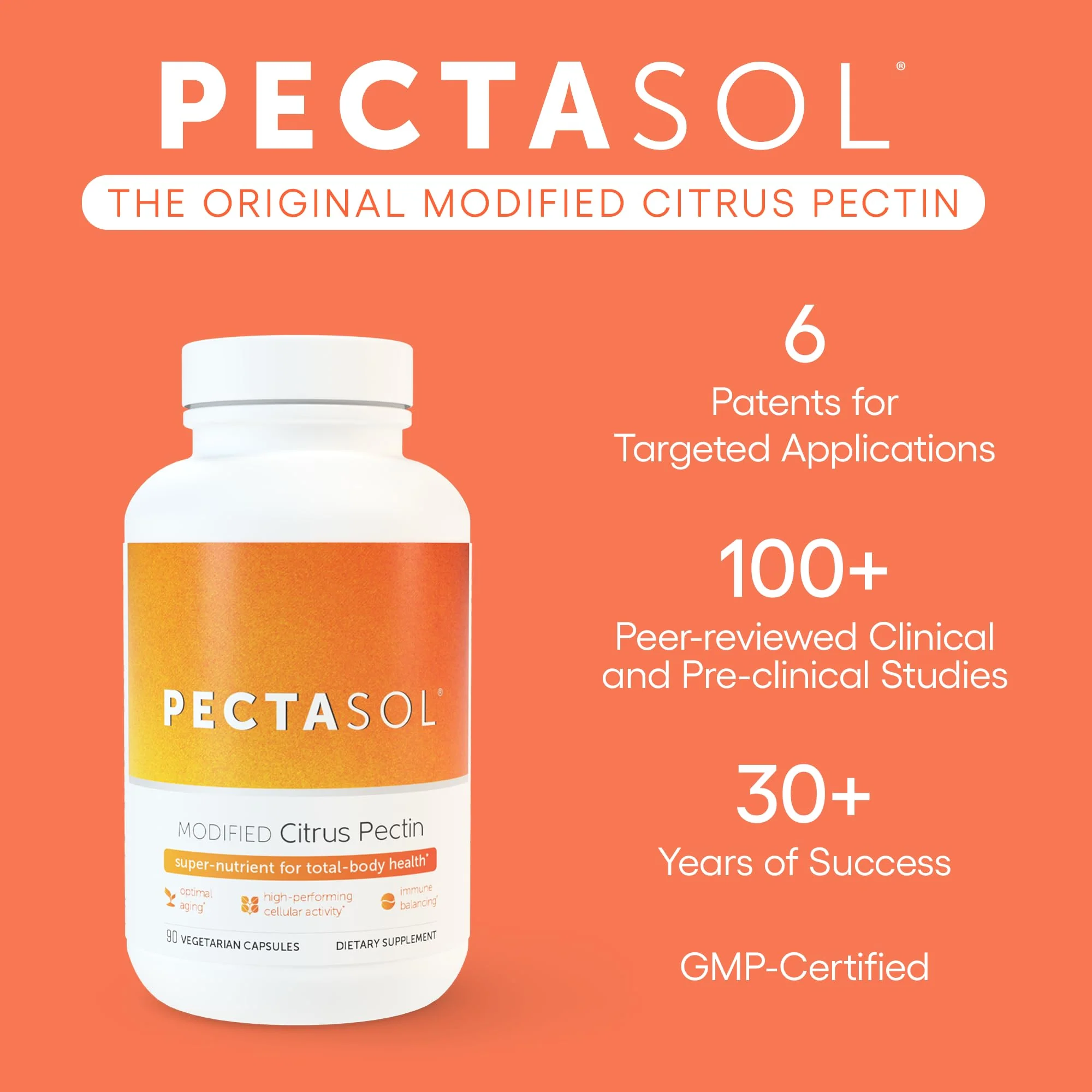 PectaSol Modified Citrus Pectin – 15 5g Stick Packs – Total-Body Health Supplement to Support Heart, Immune System, Inflammation Response & Healthy Aging + Maintain Healthy Galectin-3 Levels - Image 8
