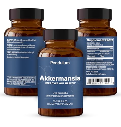 Pendulum Akkermansia Probiotic with Prebiotic Fiber - Increases GLP-1 Production, Delayed Release, Third-Party Tested, 100M AFU Live Strain for Gut Health for Men & Women (30 Capsules, 1-Pack) - Image 8