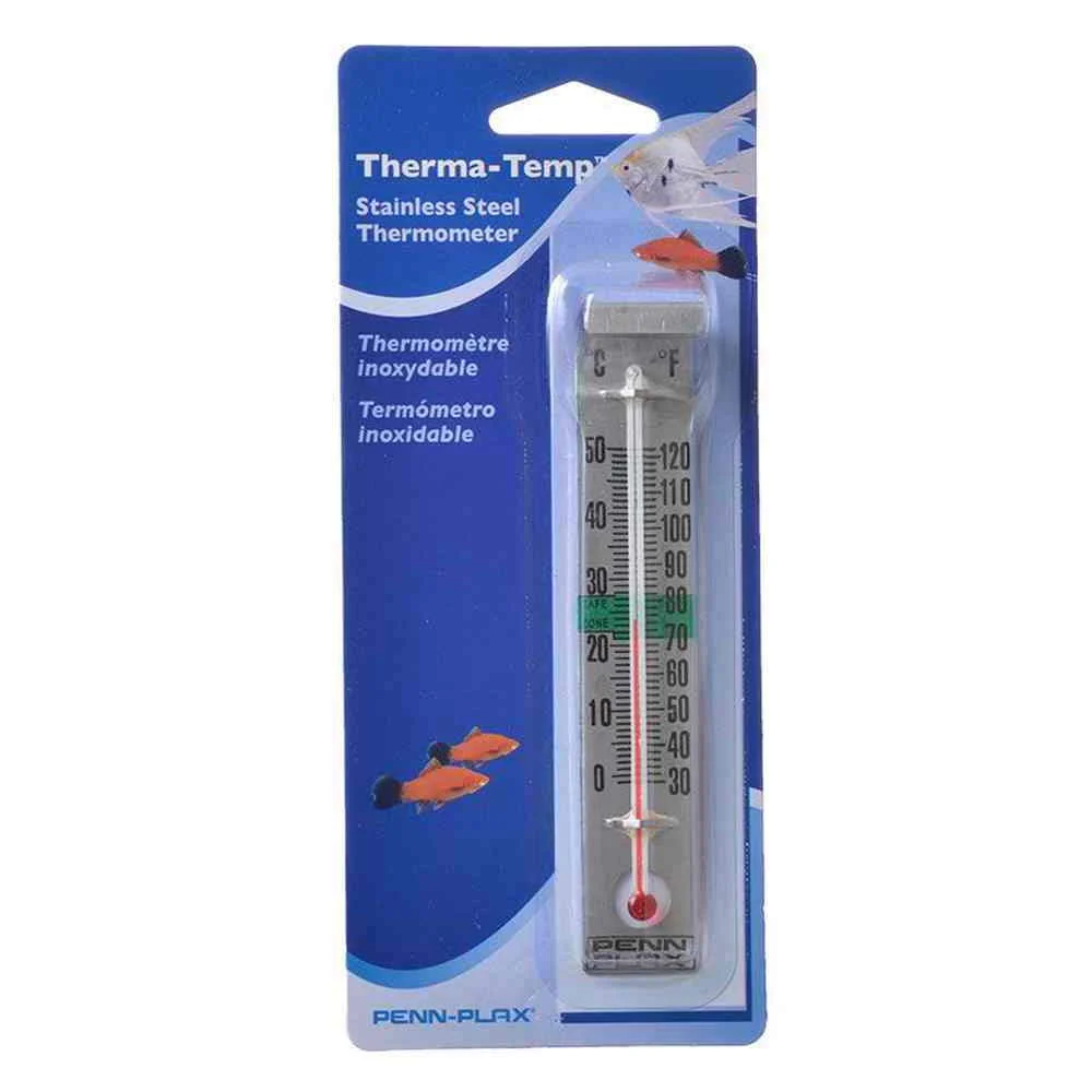 Penn Plax Therma-Temp Sainless Steel Thermometer