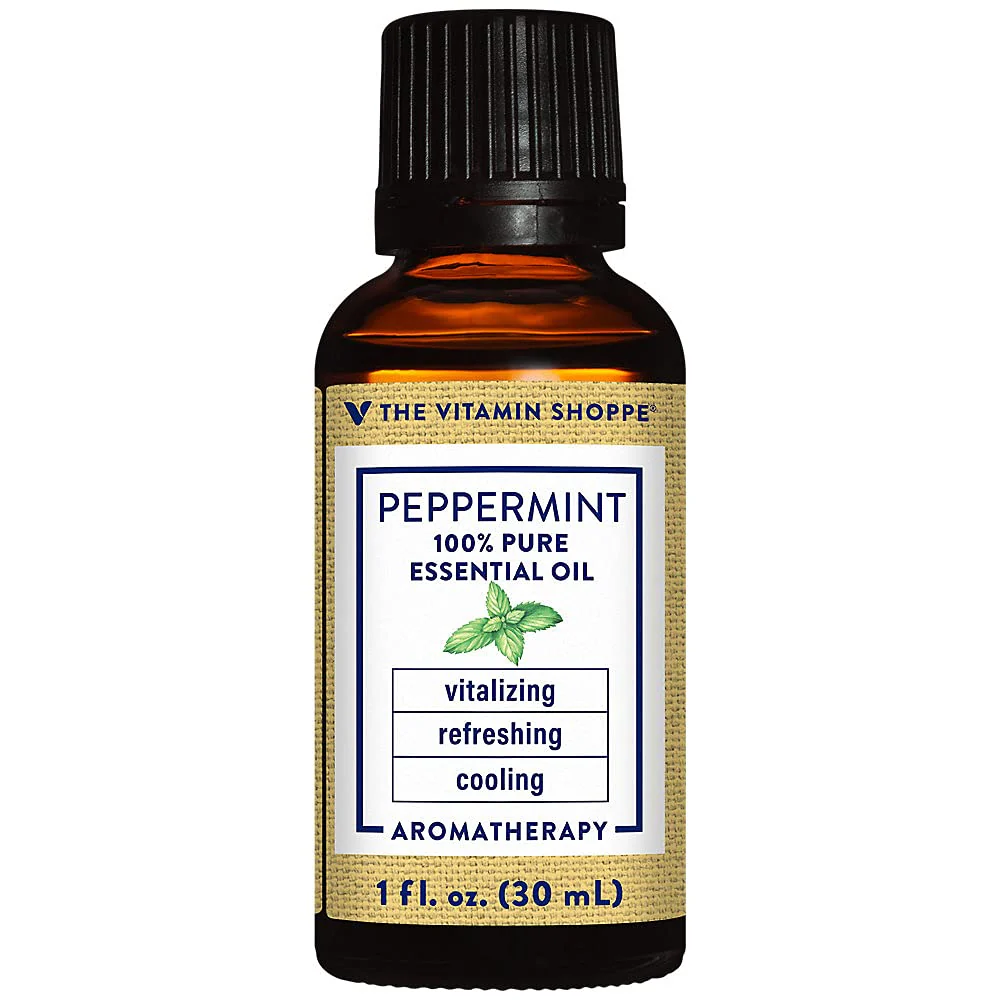 Peppermint - 100% Pure Essential Oil - Vitalizing, Refreshing, & Cooling Aromatherapy (1 fl. oz.)