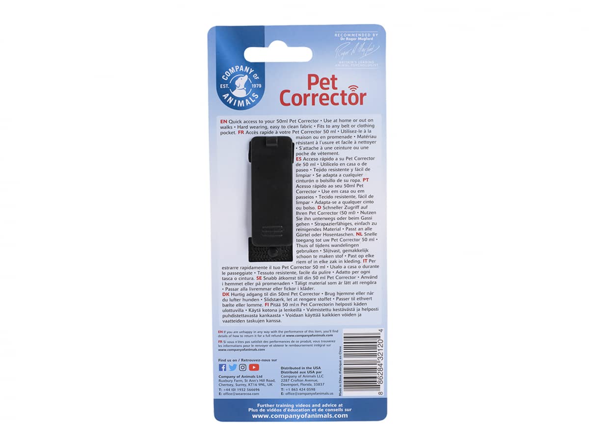 Pet Corrector Holster, Fits 50ml Cannister, To Aid & Optimize Dog Training with the Pet Corrector, Attachable to Belt Loop or Backpack, Lightweight, Durable & Easy to Use Accessory - Image 3