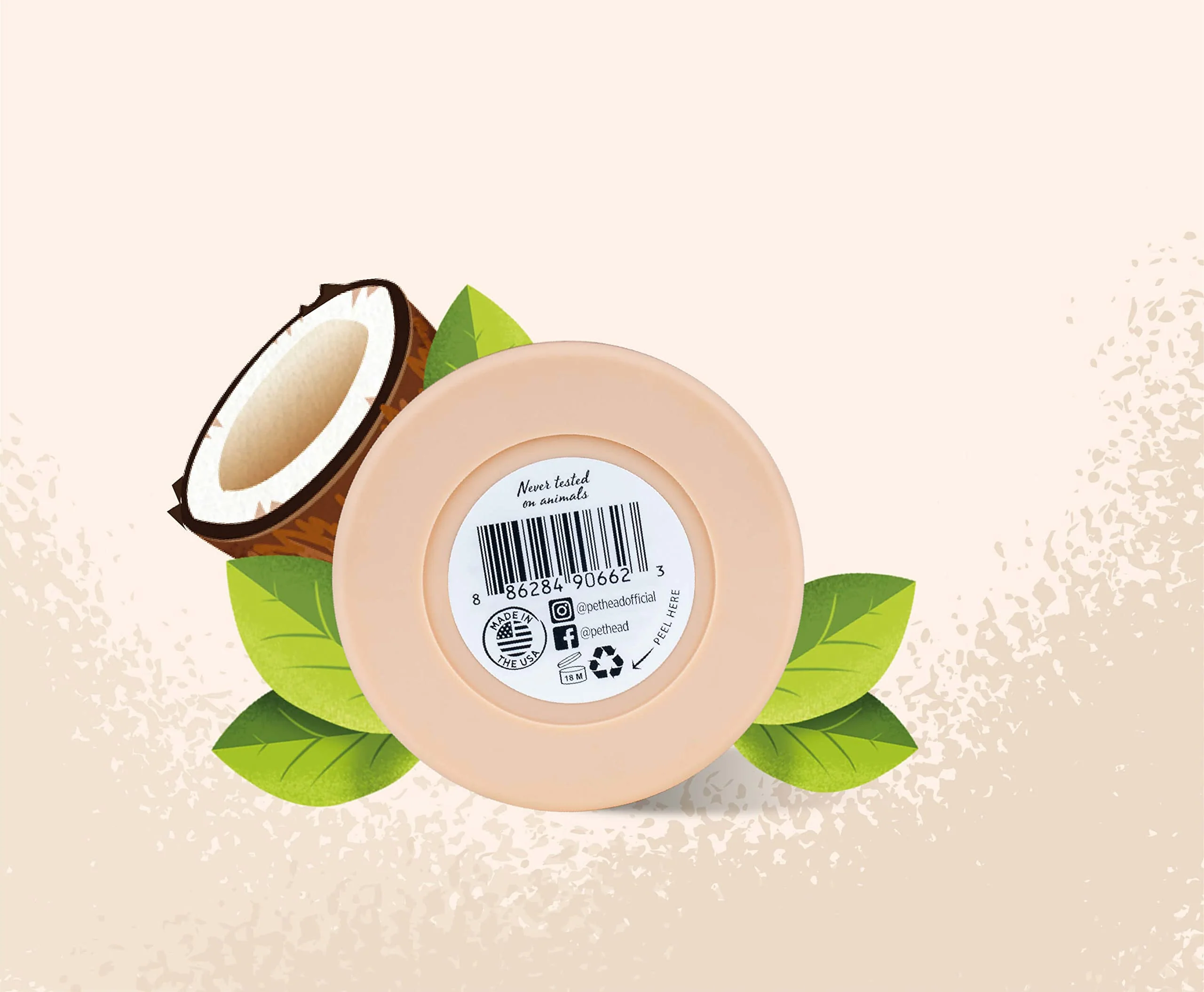 Pet Head On All Paws Coconut Paw Butter | Soothes & Nourishes for Soft Crack-Free Paws and Noses | Paw Moisturizer Balm | Vegan | Lick-Safe | Gentle Formula for Puppies | Made in USA | 1.4 oz. - Image 5