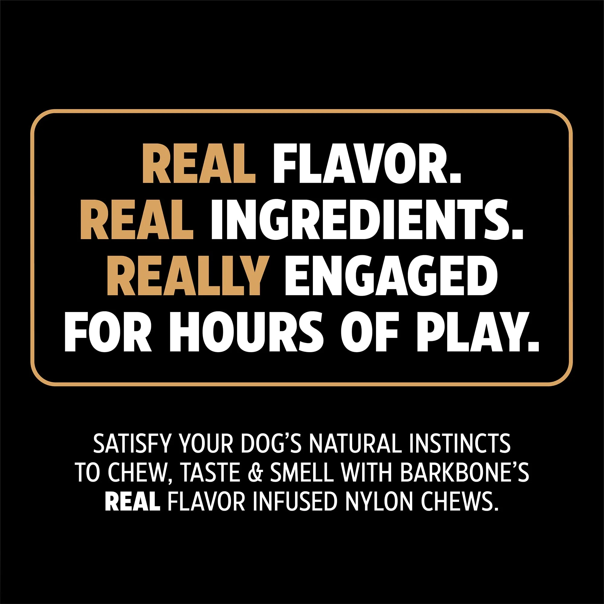 Pet Qwerks Wishbone BarkBone - Nylon Chew Toy for Aggressive Chewers - Bacon Flavor - 8.25" - Image 6