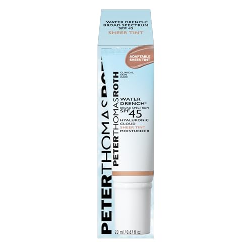 Peter Thomas Roth | Water Drench® Broad Spectrum SPF 45 Hyaluronic Cloud Sheer Tint Moisturizer - Image 9