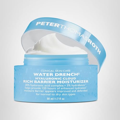 Peter Thomas Roth | Water Drench® Hyaluronic Cloud Rich Barrier Moisturizer | Hyaluronic Acid Barrier Cream For Dry Skin, Fragrance-Free - Image 2