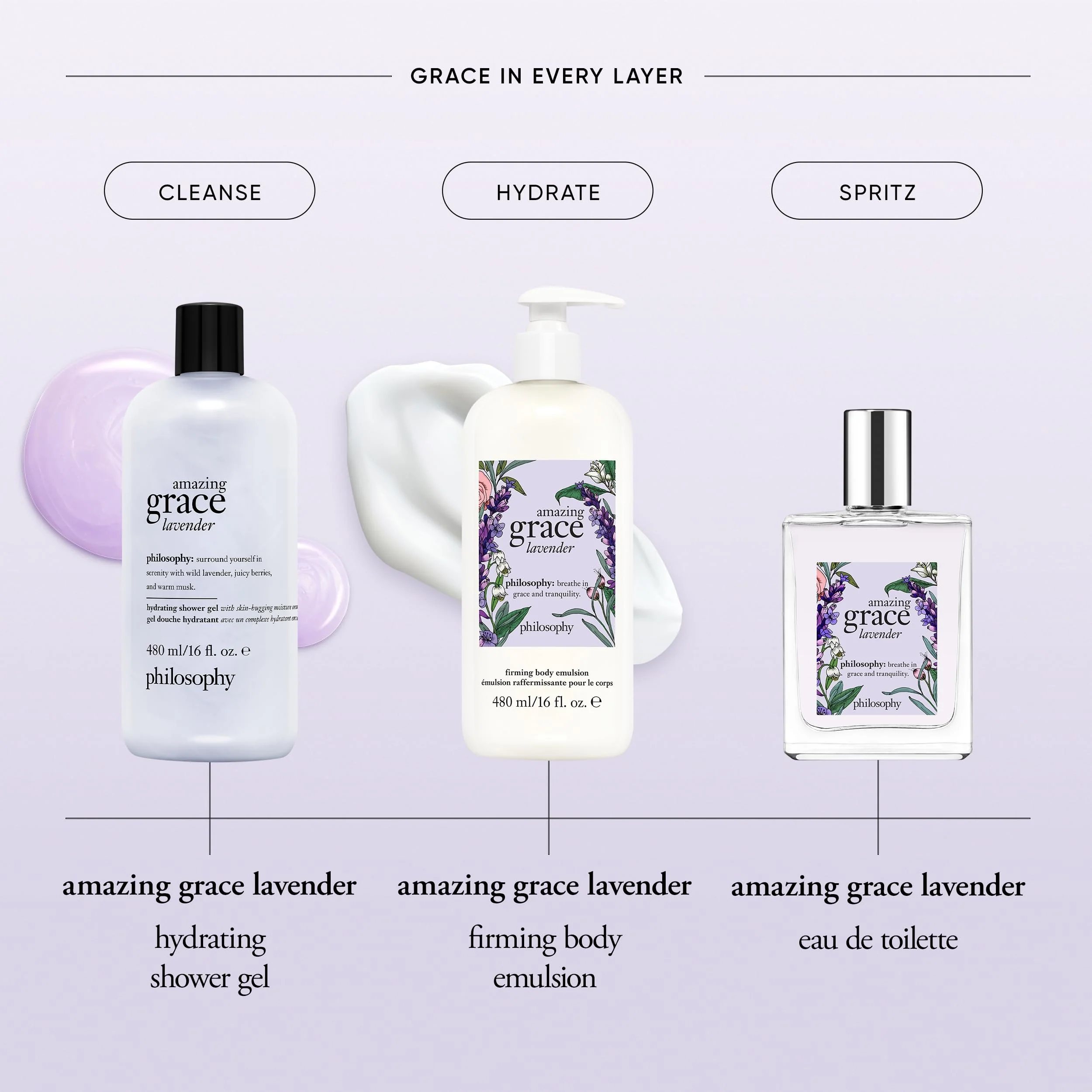 philosophy amazing grace lavender eau de toilette 2 fl oz - Image 4