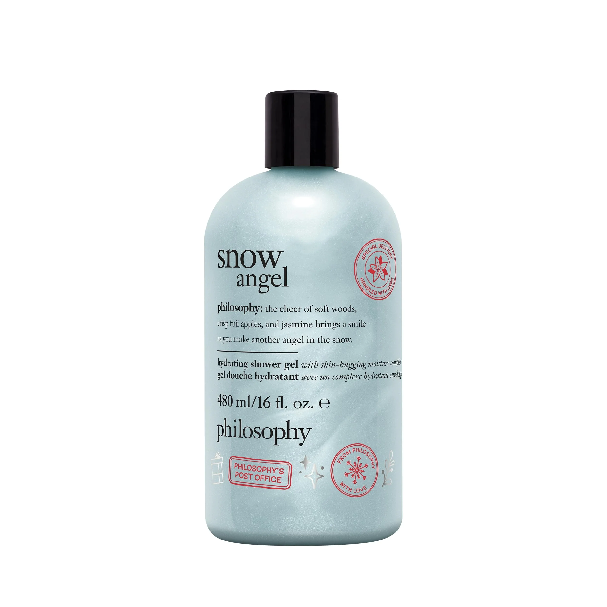 philosophy Bath & Body Holiday Snow Angel Shower Gel 16 fl oz (Pack of 1)