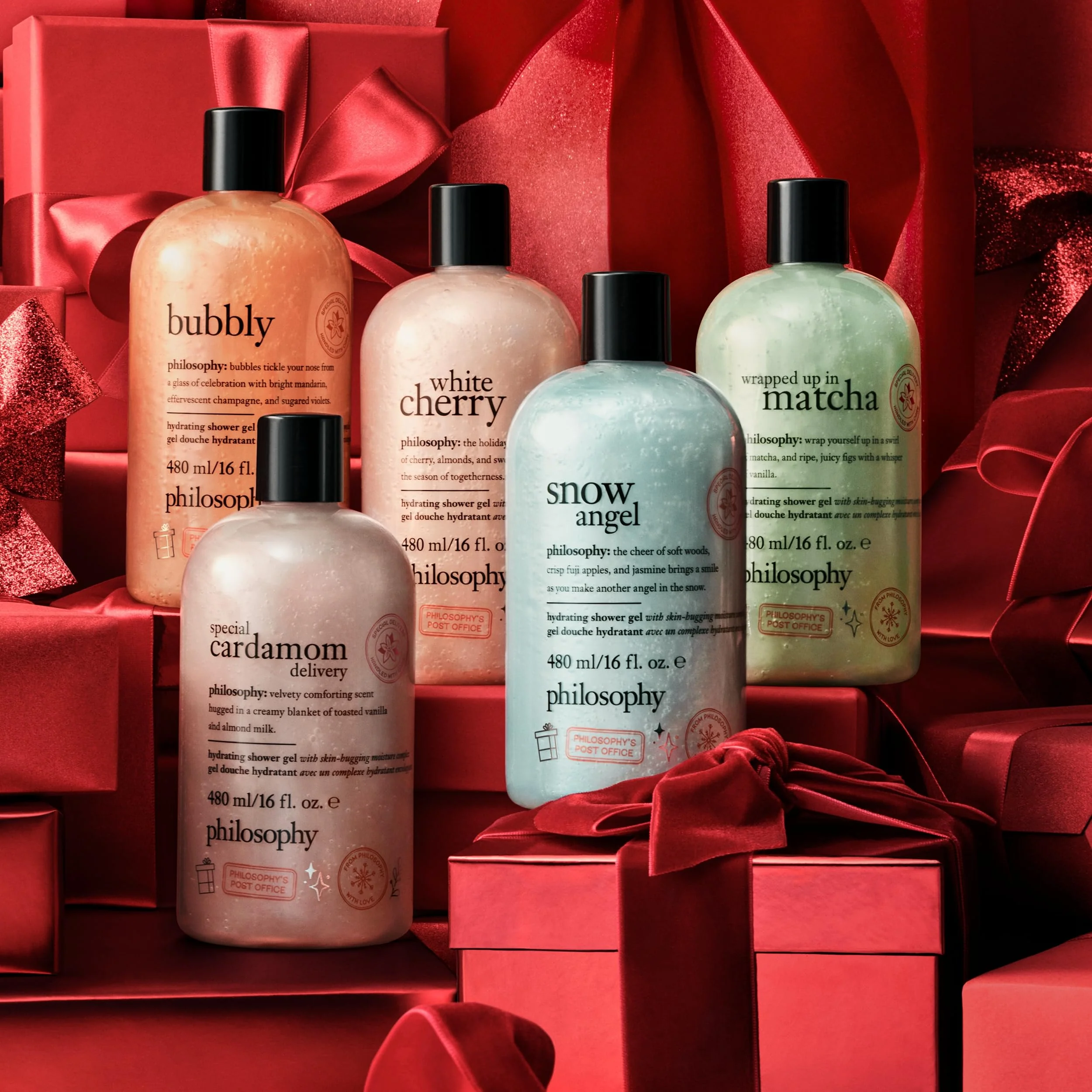 philosophy Bath & Body Holiday Special Cardamom Delivery Shower Gel 16 fl oz (Pack of 1) - Image 2
