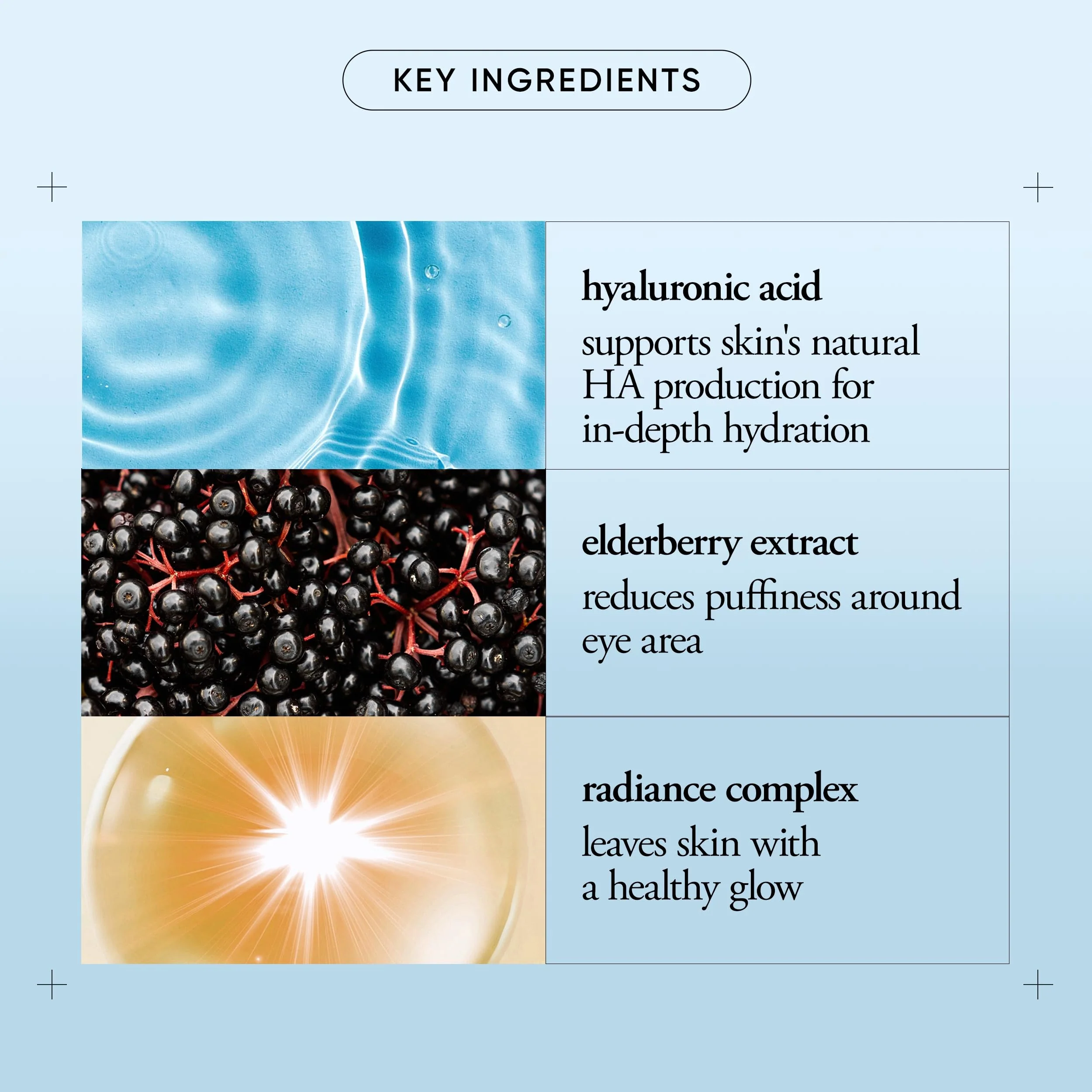 philosophy hope in a jar eye revival serum eye cream - with hyaluronic acid, elderberry extract & tangerine peel extract- hydrates and reduces puffiness - 0.5 fl oz - Image 6