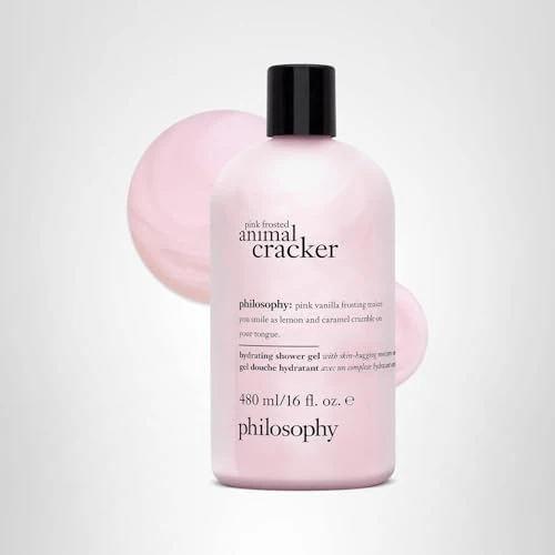 philosophy pink frosted animal cracker shower gel 16 fl oz - Image 2