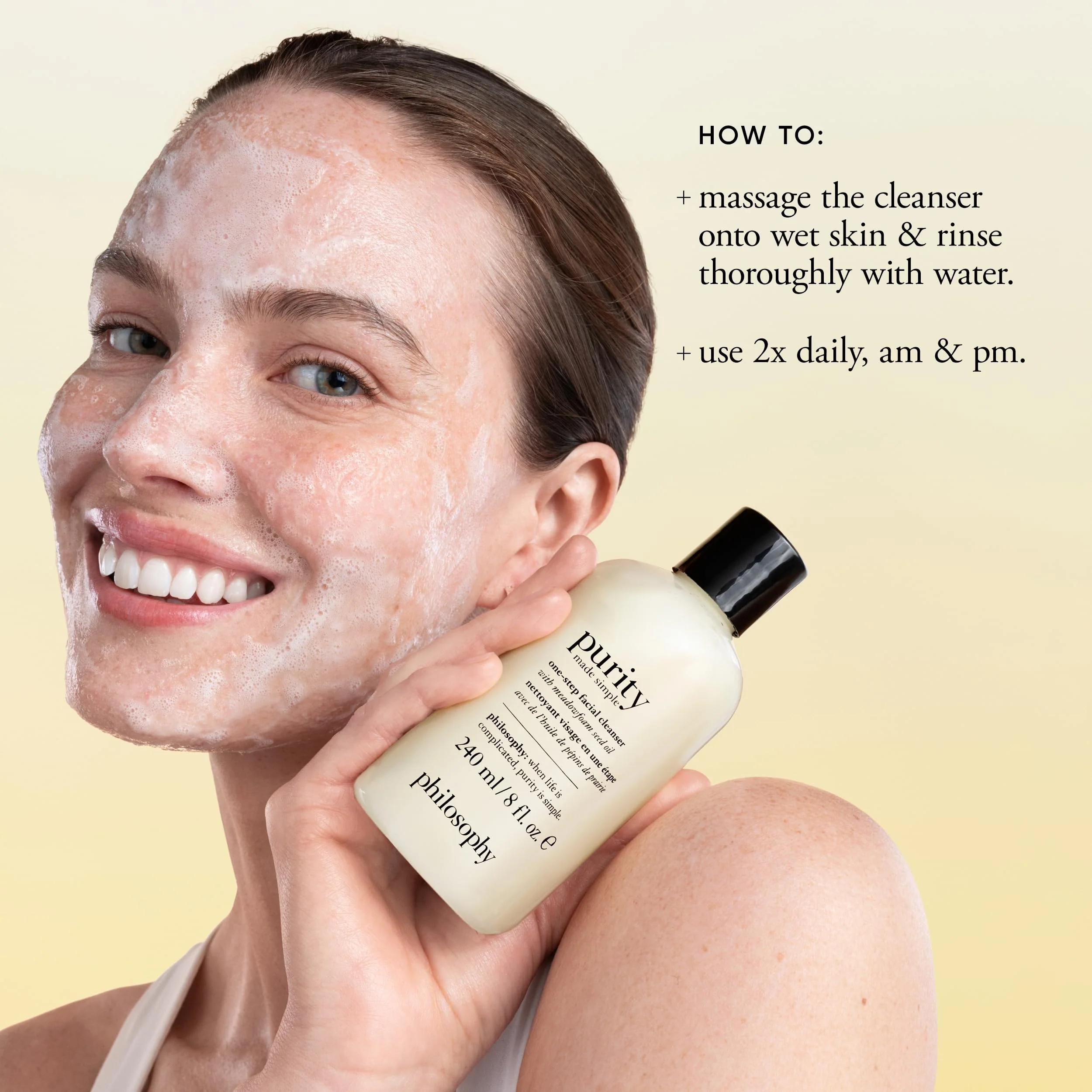 philosophy purity made simple facial cleanser 16 fl oz - Image 8