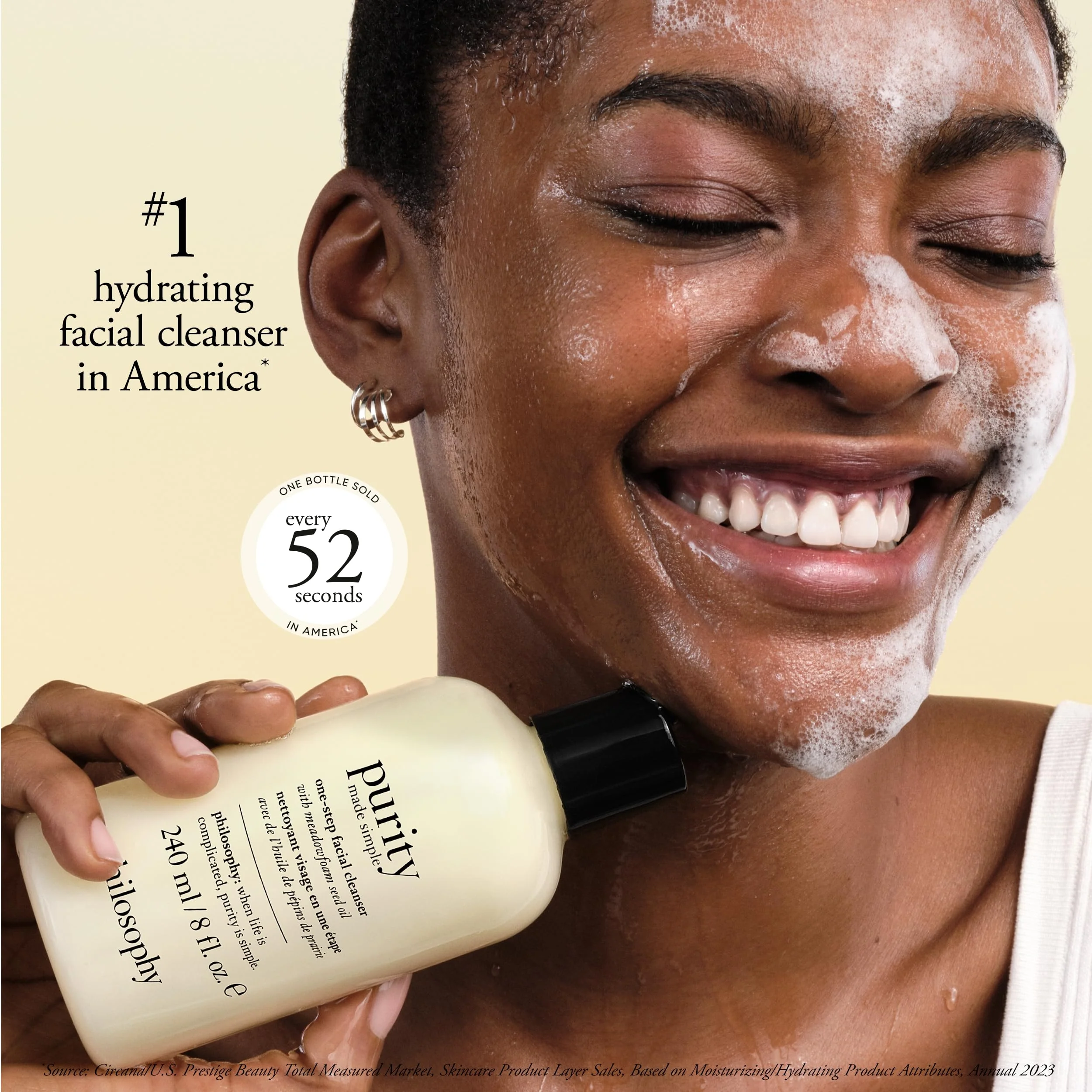 philosophy purity made simple facial cleanser 22 fl oz - Image 5