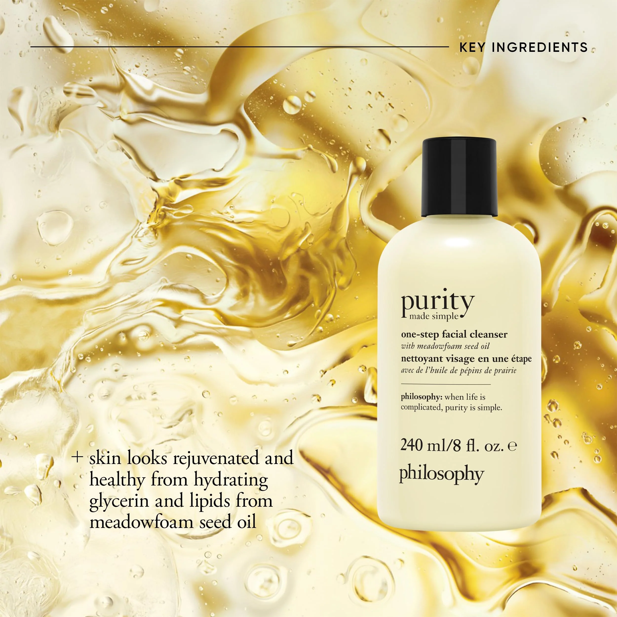 philosophy purity made simple facial cleanser 8 fl oz - Image 10