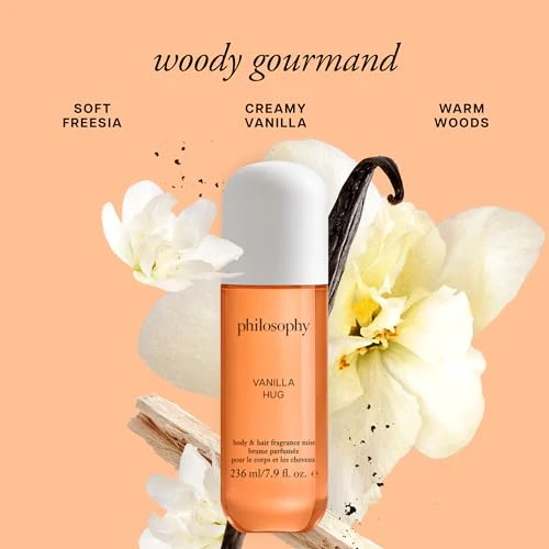 philosophy Vanilla Hug Hair and Body Mist - 7.9 fl oz - Image 10
