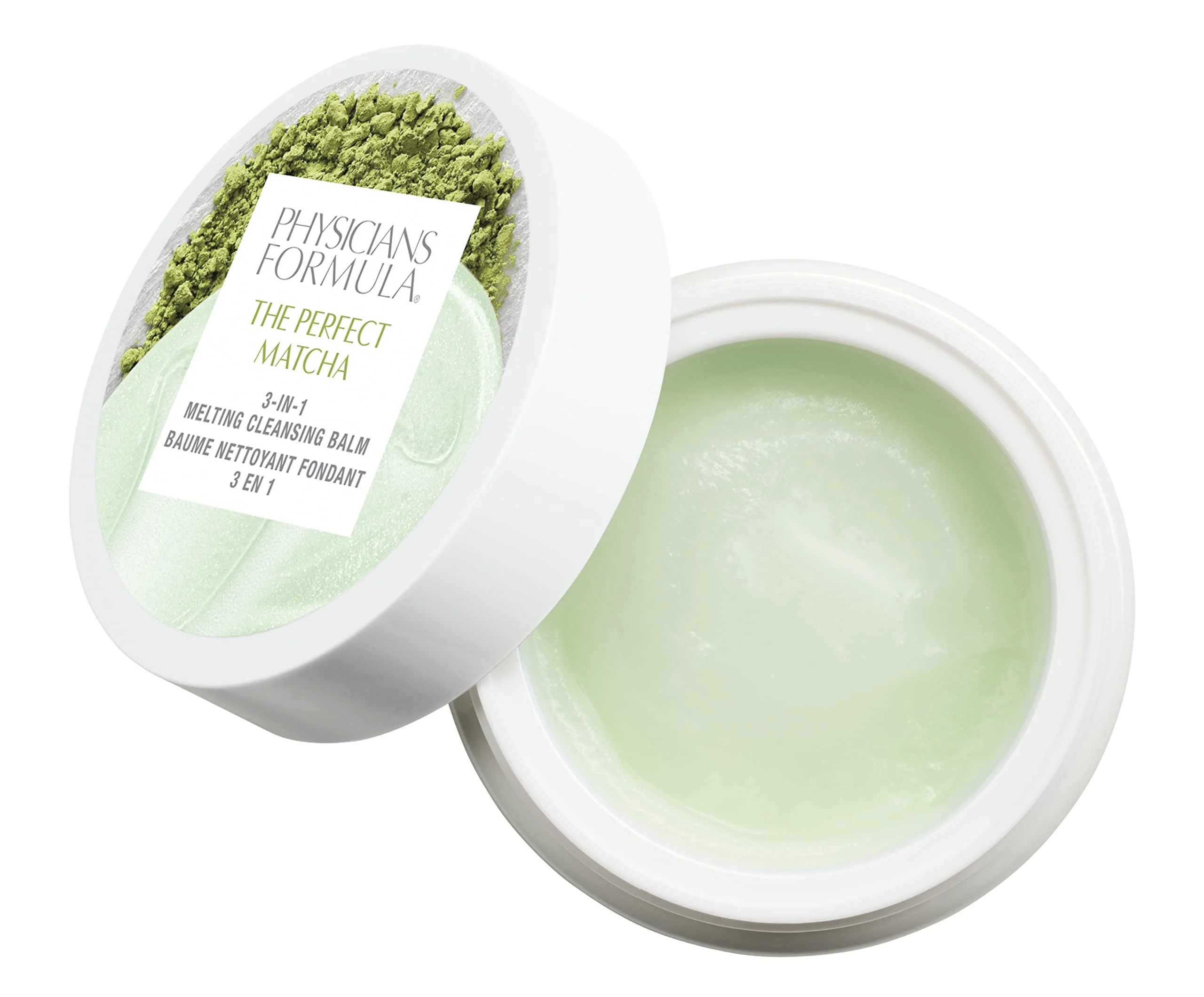 Physicians Formula Cleansing Balm The Perfect Matcha 3-in-1 Makeup Remover For Eye, Lip, Or Face, Deeply Cleanses Pores And Removes Impurities, Ultra Nourishing Soothing Treatment, Mandarin - Image 2
