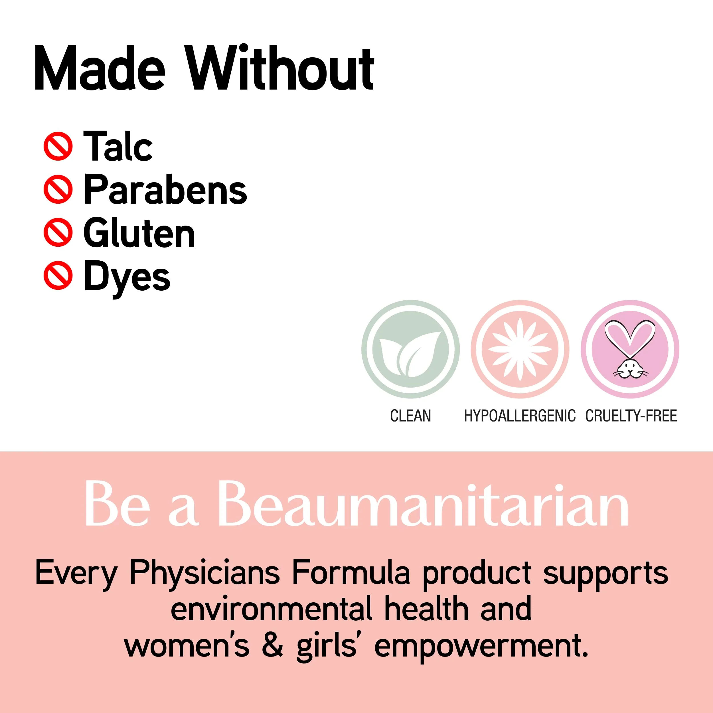 Physicians Formula Murumuru Butter Highlighter Makeup Face Powder Make Up, Champagne, Dermatologist Approved, - Image 3