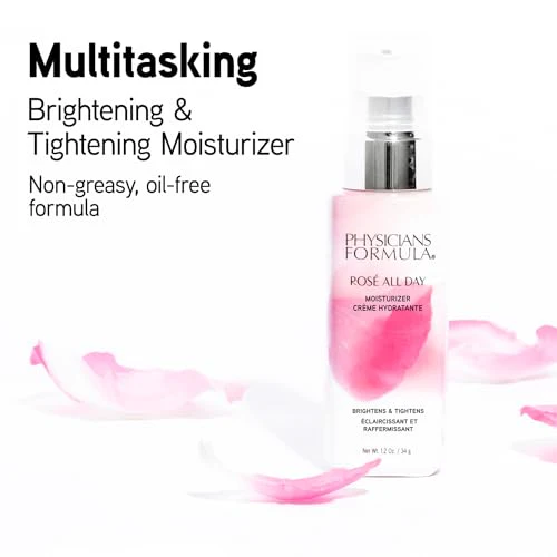 Physicians Formula Rosé All Day Face Moisturizer, Clean Beauty, Oil-Free, Dermatologist Tested, Clinically Tested - Image 5