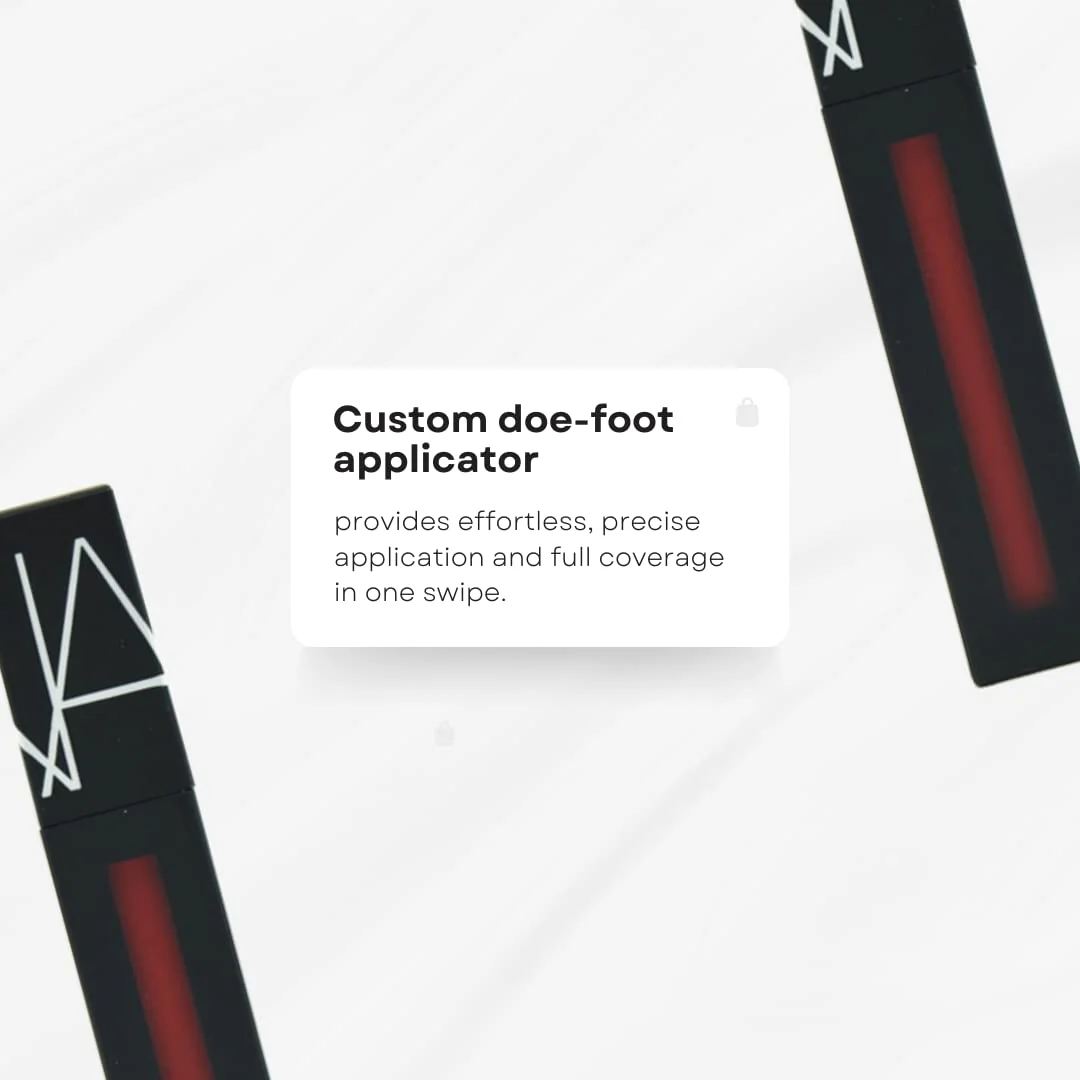 Pigment Lipstick - Don't Stop, Geranium - Weightless, Smudge-Resistant, Long-Lasting, Full Coverage_AB - Image 4