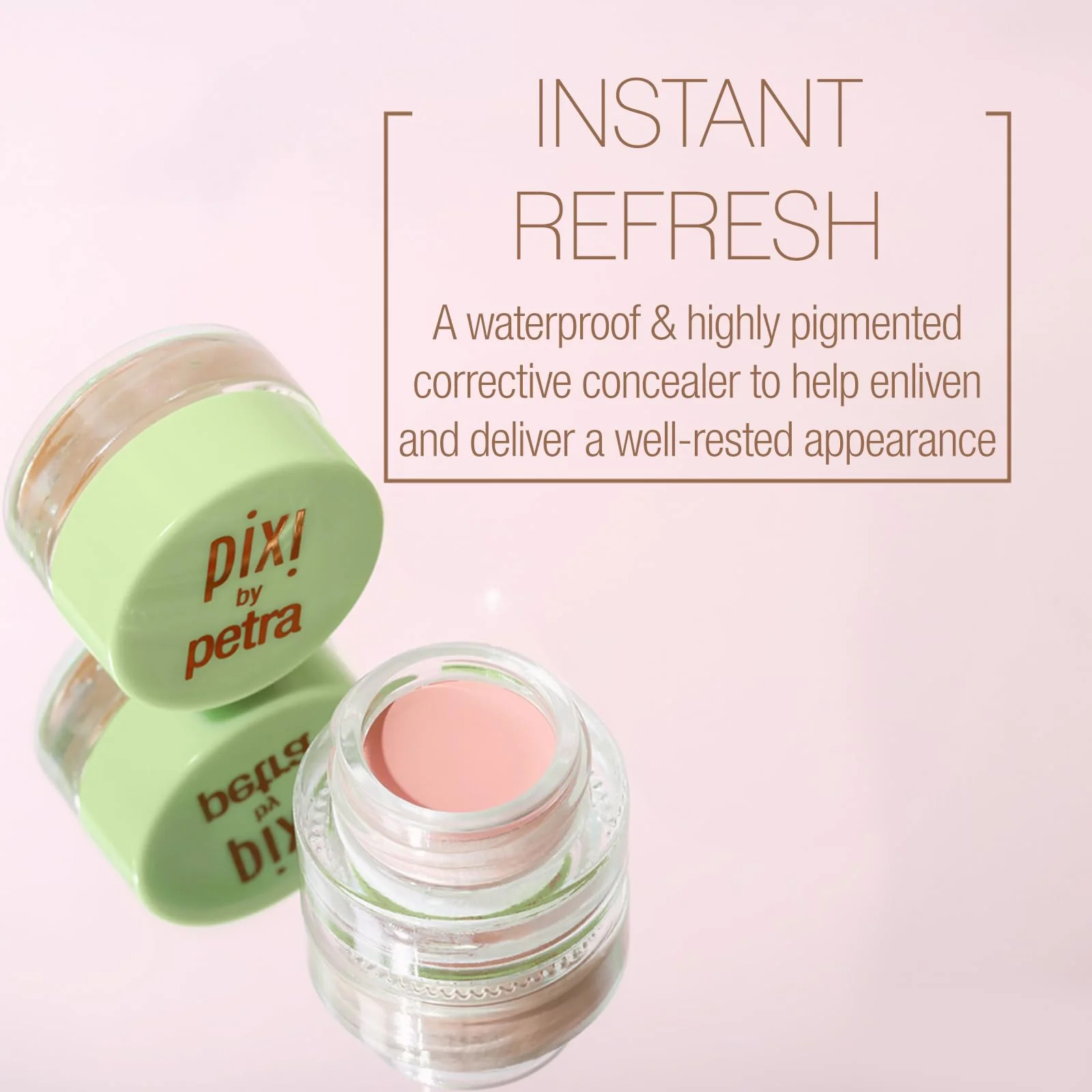 Pixi Beauty Correction Concentrate - Brightening Peach, Under Eye Colour Corrector, Illuminating Concealer, 0.1 Fl Oz - Image 9