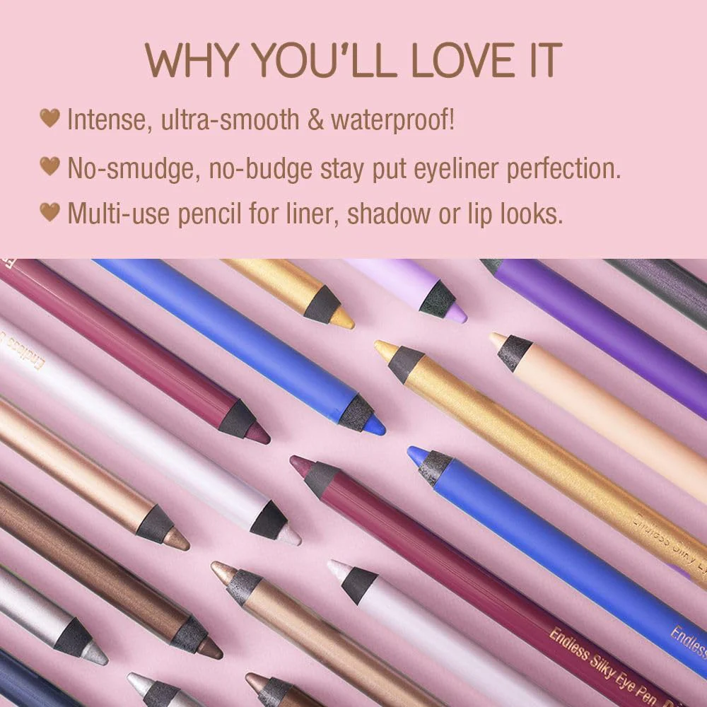 Pixi Beauty Endless Silky Eye Pen (BrighteningLilac) | Waterproof & Hypoallergenic | 0.04 oz/1.2 g - Image 6
