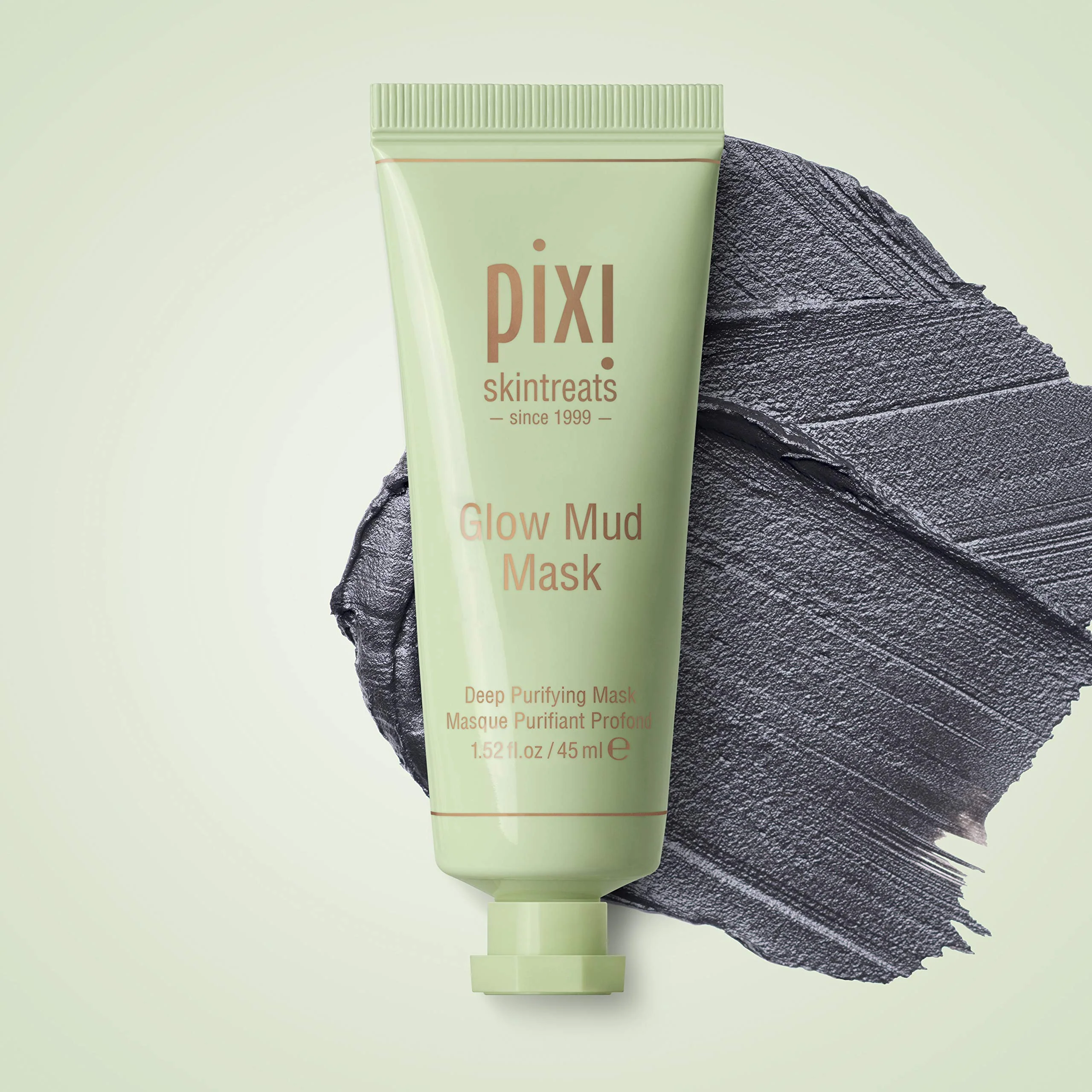 Pixi Beauty Glow Mud Mask | Purifying Clay Mask | Signature 15 Minute Facial | Clarify Skin With Mineral-Rich Treatent | 1.52 Fl Oz - Image 4