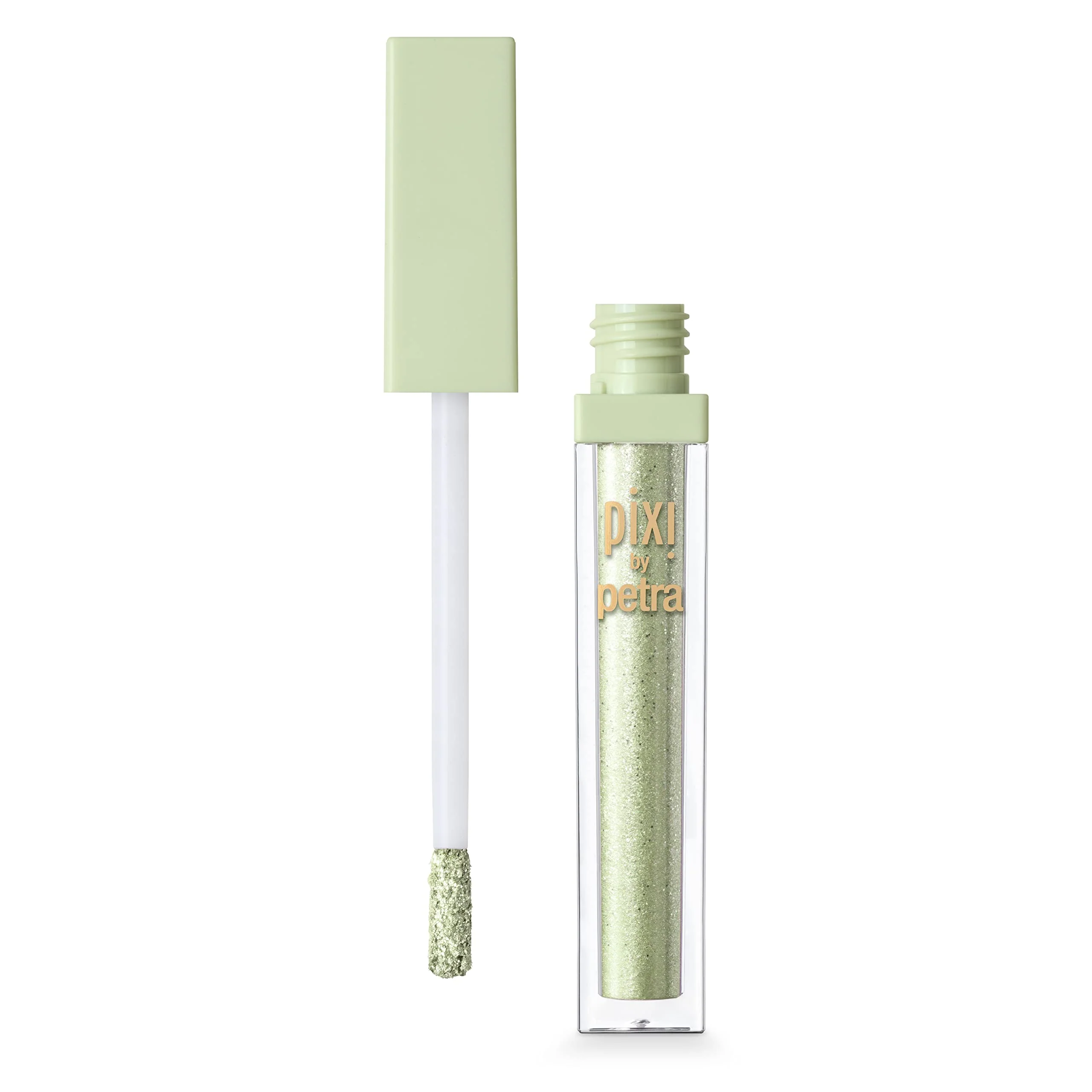 Pixi Beauty Liquid Fairy Lights - PixiGreen | Light Reflecting Glitter Eyeshadow | Super Sparkles Eyes For Ethereal Look | Vegan & Cruelty-Free | 0.18 oz/5g