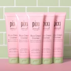 Pixi Beauty Rose Cream Cleanser 135ml | Mineral Rich Soothing and Gentle Cleanser | Rose Flower Oil Moisturizes | Suitable For Sensitive Skin | 4.57 Fl Oz - Image 4
