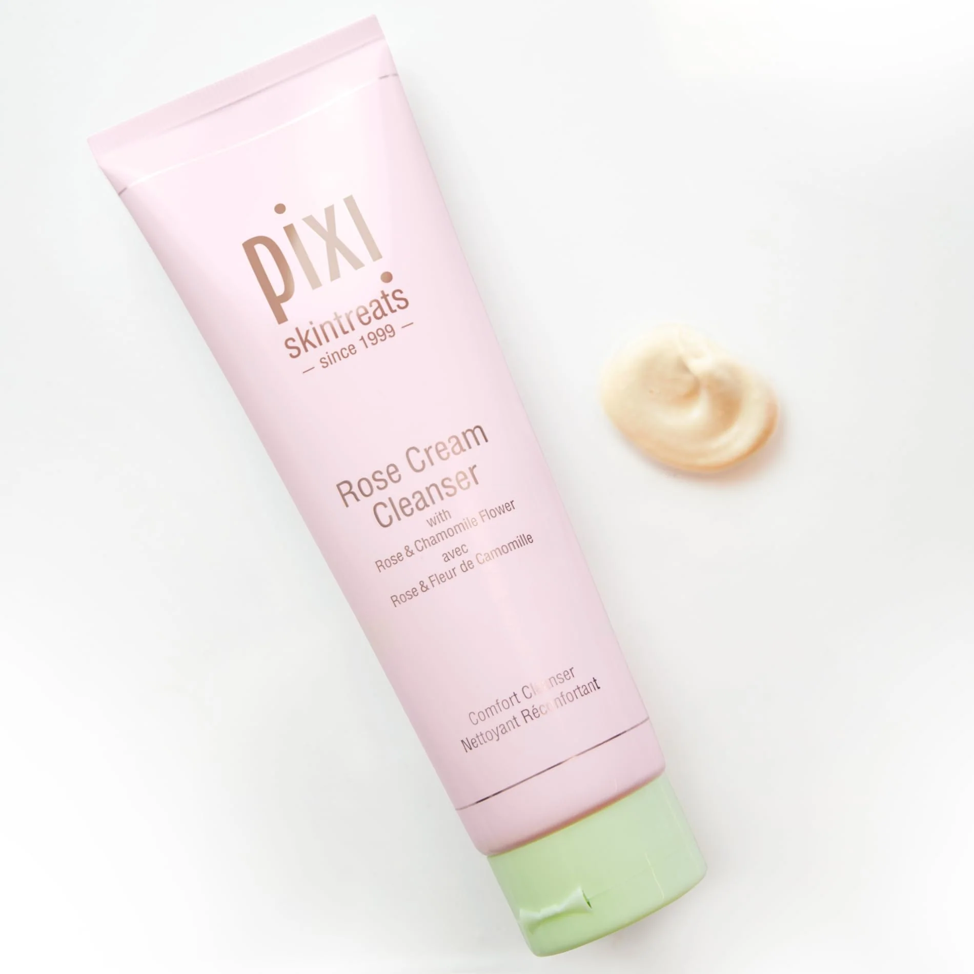 Pixi Beauty Rose Cream Cleanser 135ml | Mineral Rich Soothing and Gentle Cleanser | Rose Flower Oil Moisturizes | Suitable For Sensitive Skin | 4.57 Fl Oz - Image 5