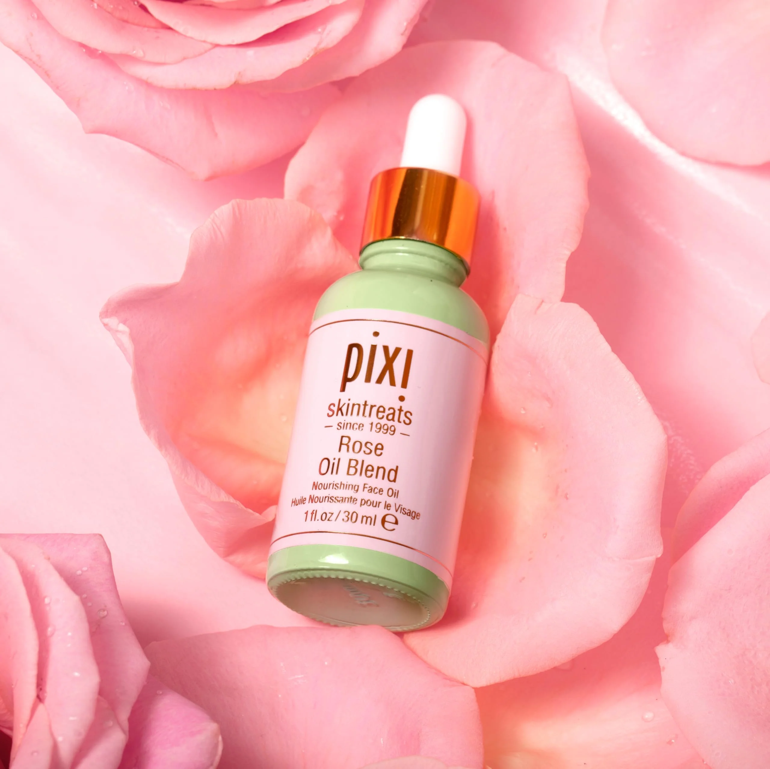Pixi Beauty Rose Oil Blend | Nourishing Botanical Blend Facial Serum | Youth-Preserving Oil | Rejuvenate Skin Luminosity | 1.01 Fl Oz - Image 3