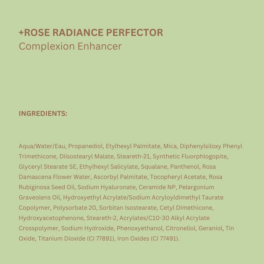 Pixi Beauty +Rose Radiance Perfector | Multitasking Brightening & Blurring Primer with Rose Water, Ceramide NP & Hyaluronic Acid | Luminous Skin Primer & Glowy Complexion Enhancer | 0.8 fl oz/ 25 ml - Image 2