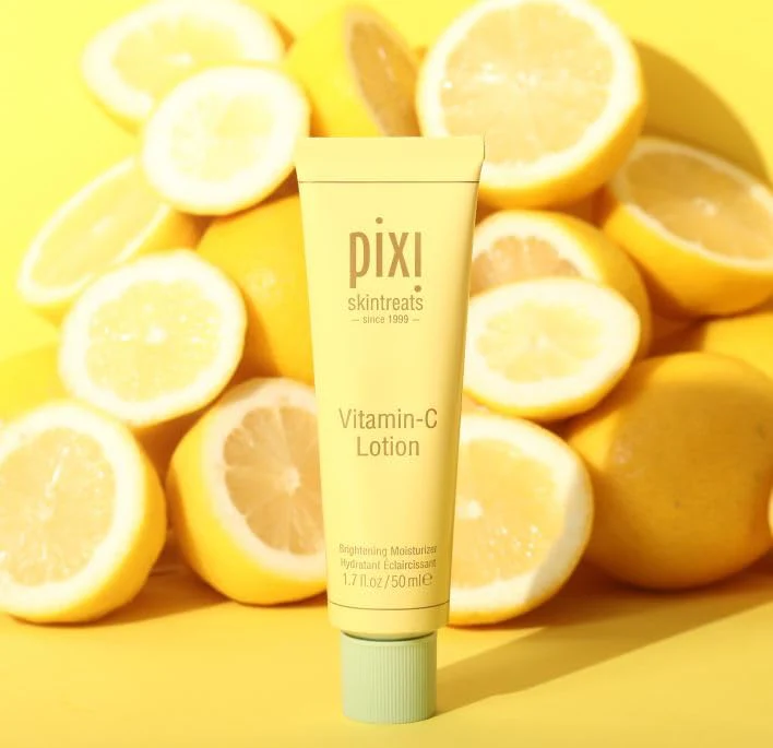 Pixi Beauty Vitamin-C Lotion 50ml | Brighten And Improve Skin Tone | Daily Moisturizer With Orange, Grapefruit, and Olive Oil | Rich Hydration | 1.7 Fl Oz - Image 3