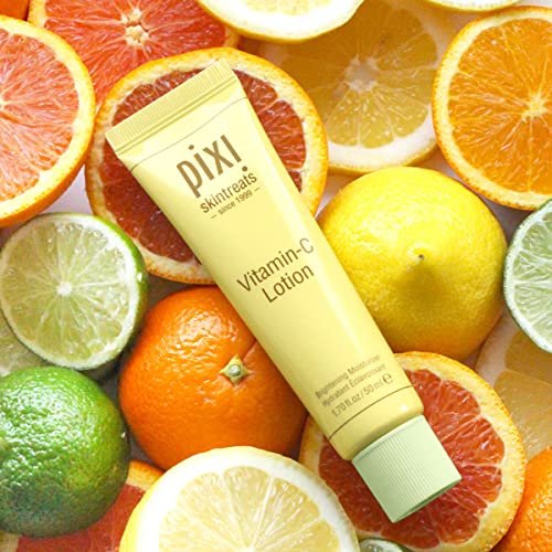 Pixi Beauty Vitamin-C Lotion 50ml | Brighten And Improve Skin Tone | Daily Moisturizer With Orange, Grapefruit, and Olive Oil | Rich Hydration | 1.7 Fl Oz - Image 5