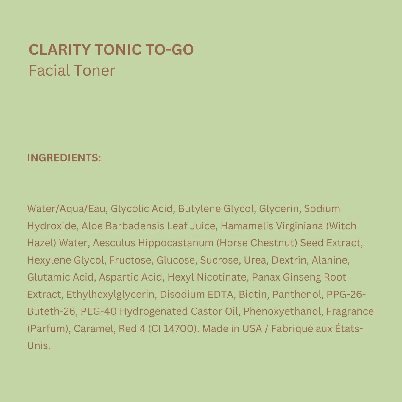 Pixi Clarity Tonic to-Go, Exfoliating & Clarifying g Pads, Infused with Salicylic Acid for Clearer Skin, Alcohol-Free Daily Purifying Toner On The Go, 60 Pads - Image 2