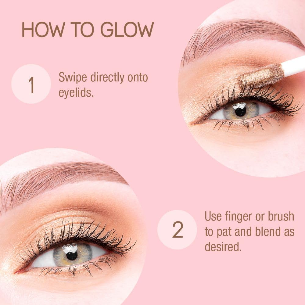 Pixi EyeLift Max Liquid EyeShadow | Long-Wearing, Crease-Free Color | Luminous & Soft-Focus Finish | With Avocado, Rosehip & Mango Seeds Extracts | Olive | 0.12 oz/3.4 g - Image 8