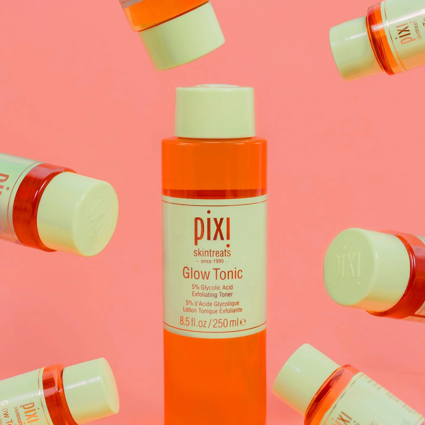 Pixi Glow Tonic Balancing Face Toner Glycolic Acid for Radiant Skin and Daily Brightening (8.5 fl oz / 250 ml) - Image 4
