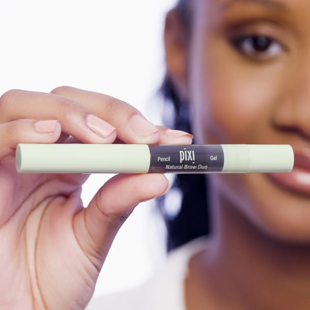 Pixi Natural Brow Duo - Natural Blonde, Precision Pencil & Tinted Gel, Waterproof Brow Shaper for All-Day Hold, Paraben-Free, 0.2oz - Image 7