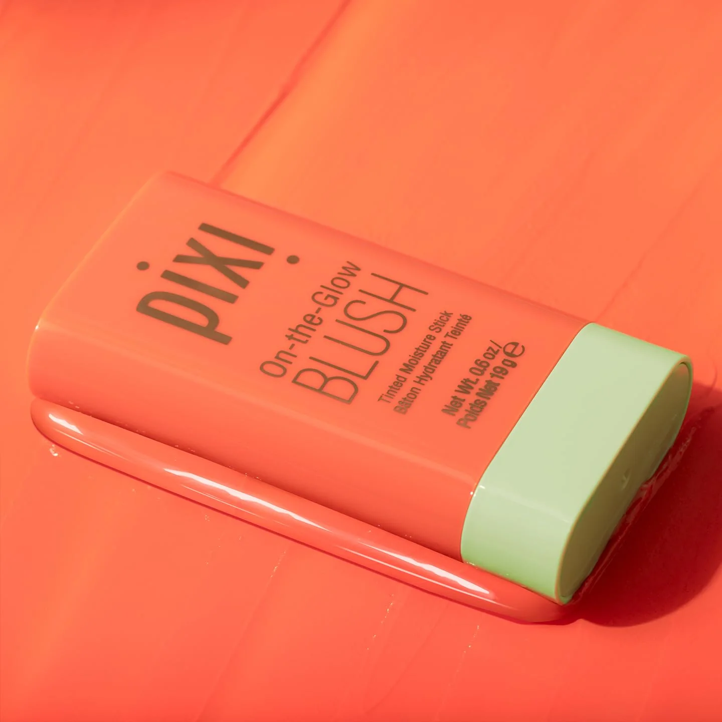 Pixi On-the-Glow Blush - Juicy, Hydrating Tinted Moisture Blush Stick with Ginseng, Aloe Vera & Fruit Extracts, For Cheeks & Lips, 19g / 0.6oz, Paraben-Free - Image 2