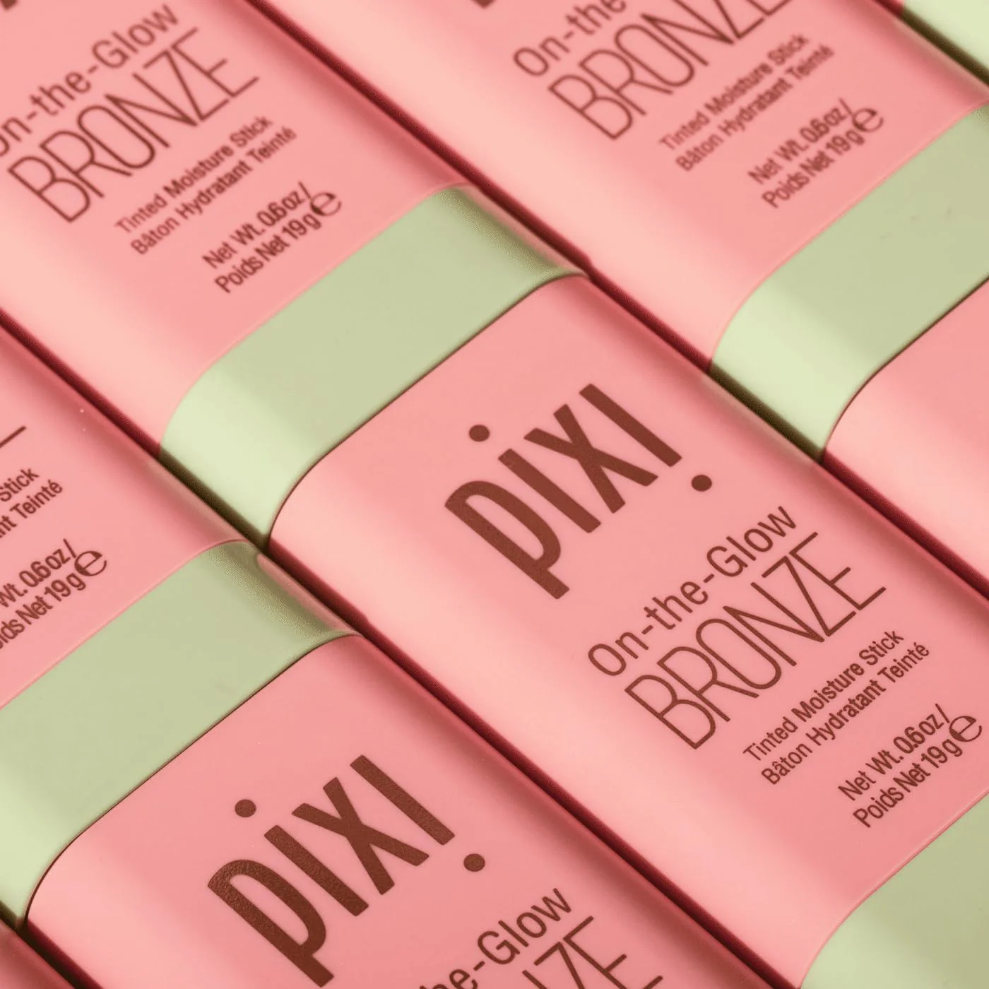 Pixi On-the-Glow Bronze - WarmGlow, Hydrating Tinted Moisture Bronzer Stick with Ginseng, Aloe Vera & Fruit Extracts, For Cheeks & Lips, 19g / 0.6oz, Paraben-Free - Image 3