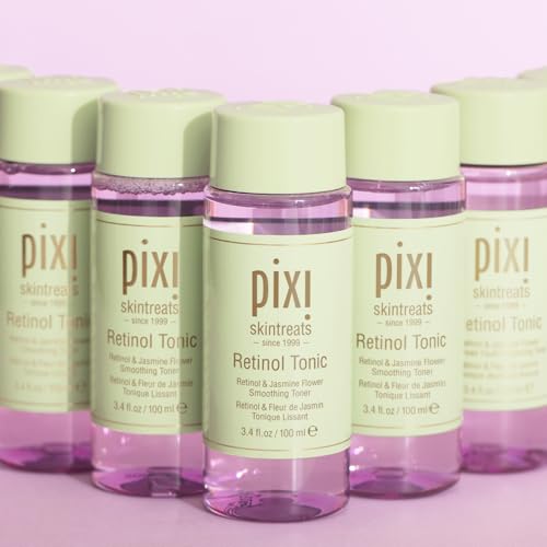 Pixi Retinol Tonic, Smoothing & Firming Facial Toner, Enhanced with Peptides to Boost Collagen Production, Alcohol-Free Daily Rejuvenating Toner, 100ml/ 3.4 fl oz - Image 2