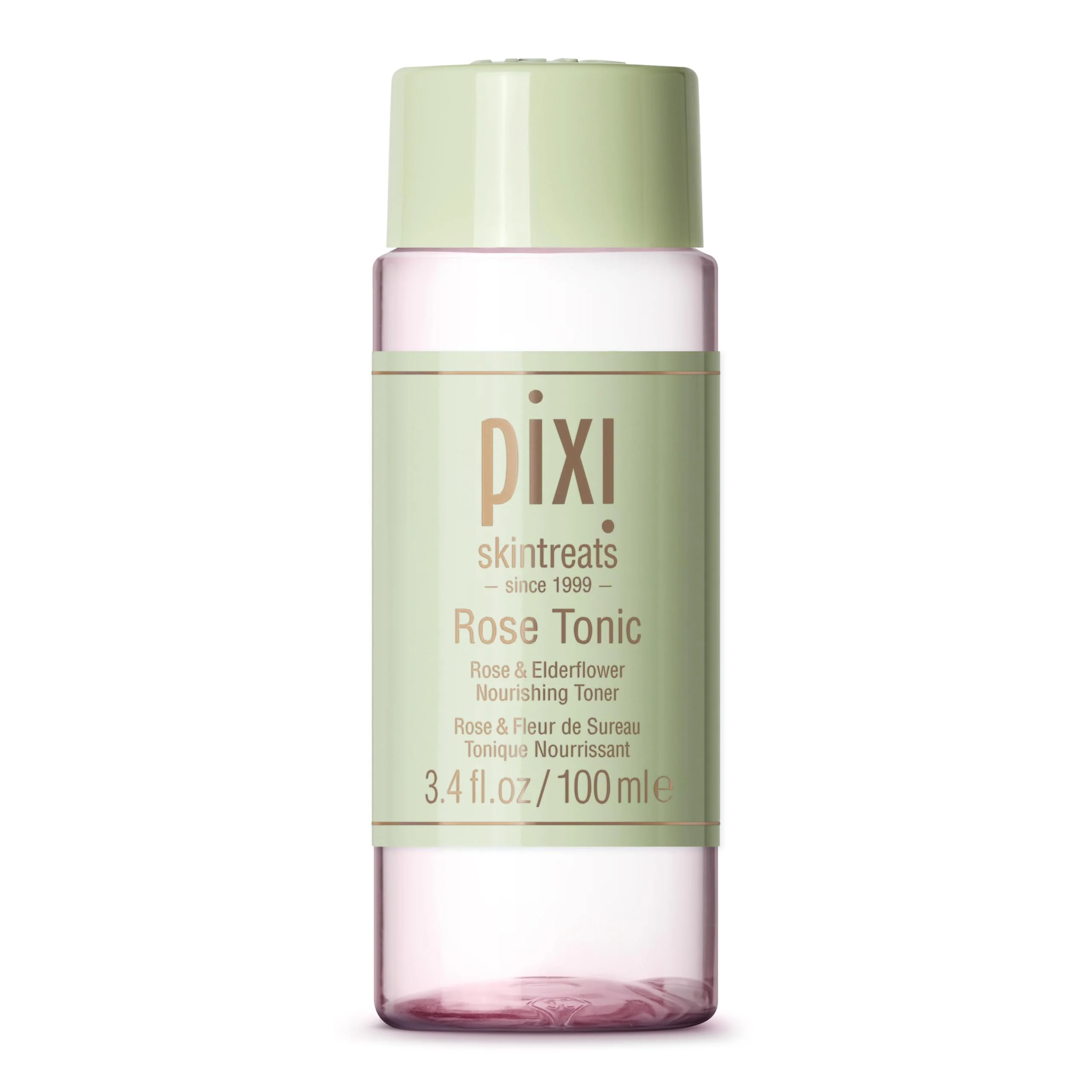 Pixi Rose Tonic Rose Hydrosol Toner Hydrates Skin, Minimize Redness, Rehydrates and Replenishes, 100mL/ 3.4 fl oz