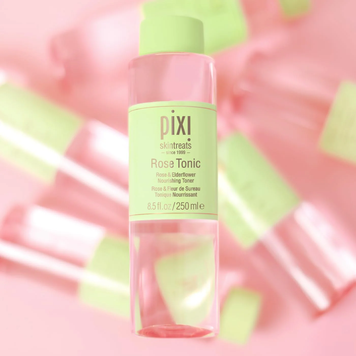 Pixi Rose Tonic Rose Hydrosol Toner Hydrates Skin, Minimize Redness, Rehydrates and Replenishes, 8.5 fl oz/250ml - Image 2