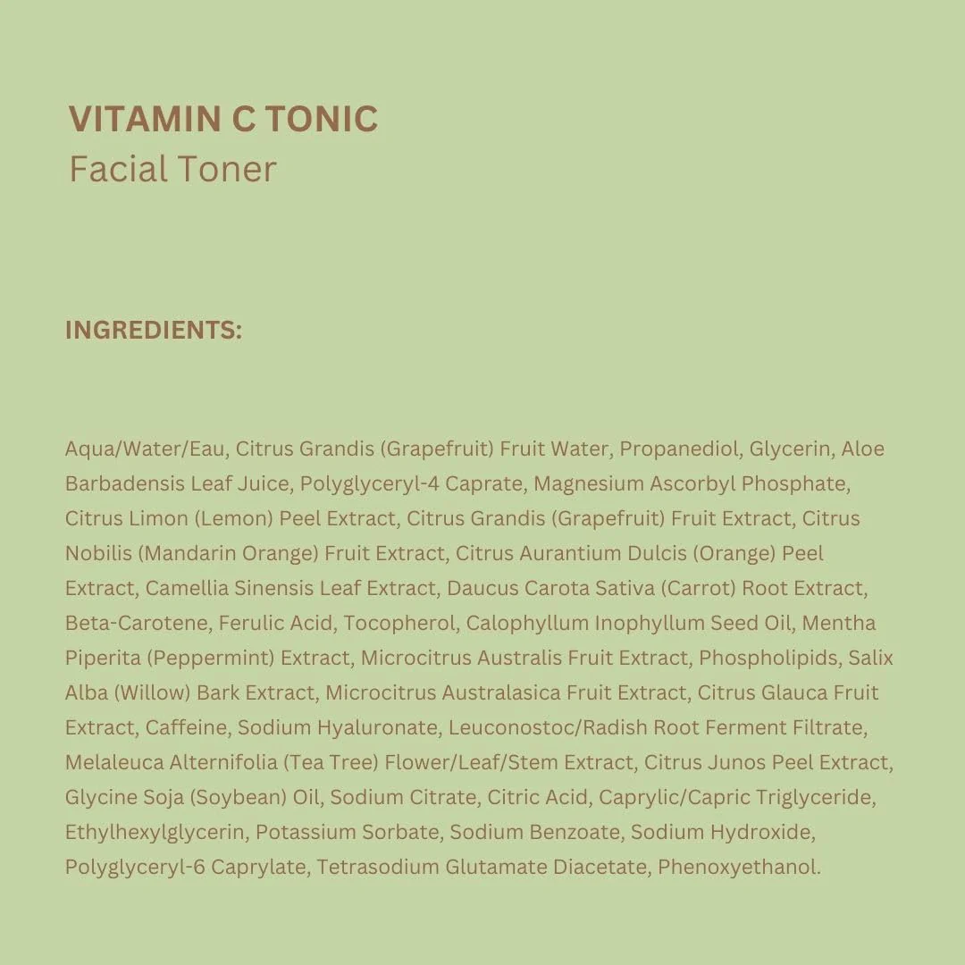 Pixi Vitamin-C Tonic,Brightening & Soothing Facial Toner, Boost Skin Luminosity, Infused with Vitamin-C & Ferulic Acid, Alcohol Free Daily Toner, 100ml / 3.4fl oz Travel Size Skin Care - Image 2