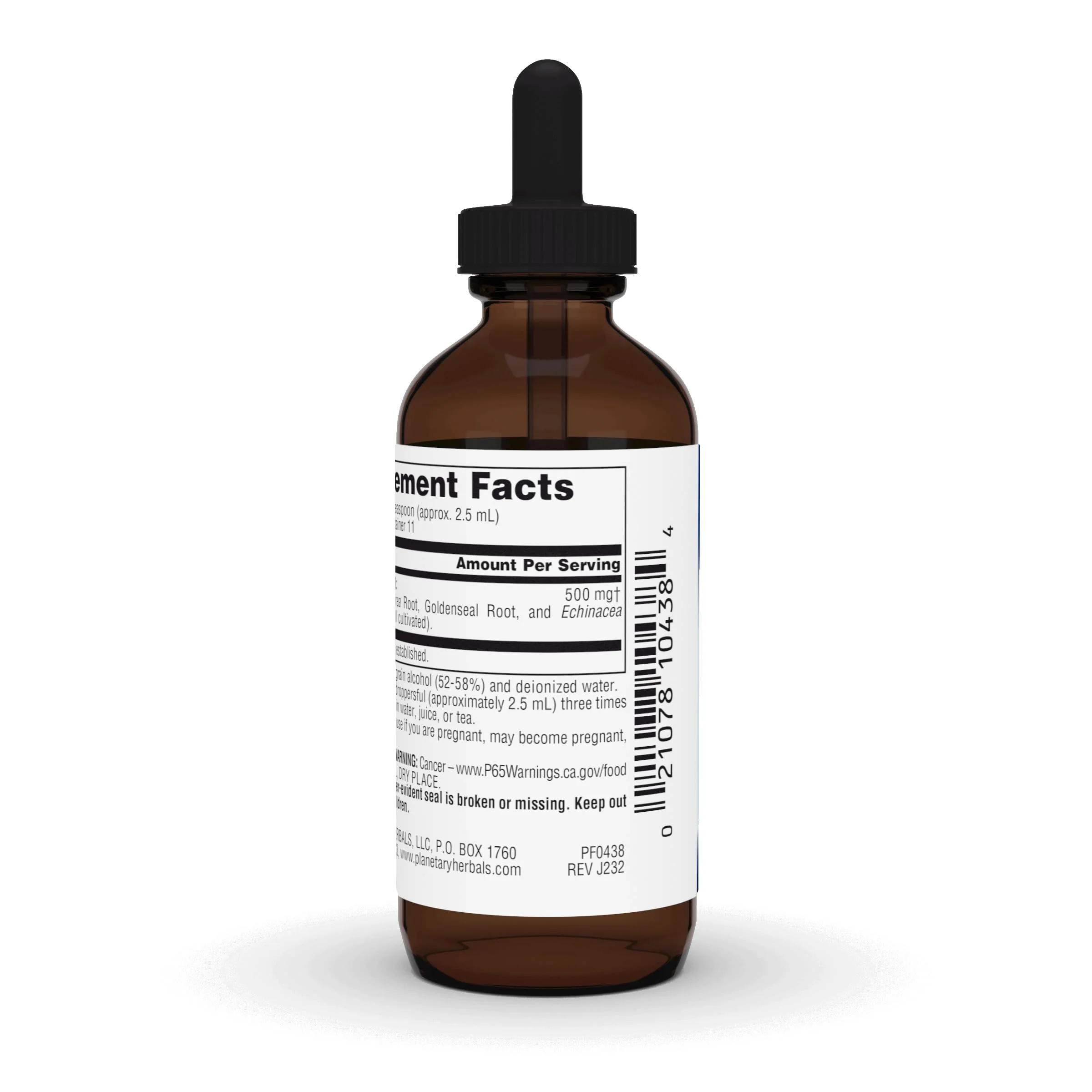 Planetary Herbals 100% Cultivated Echinacea-Goldenseal Liquid Extract, 1 Fluid Ounce - Image 4