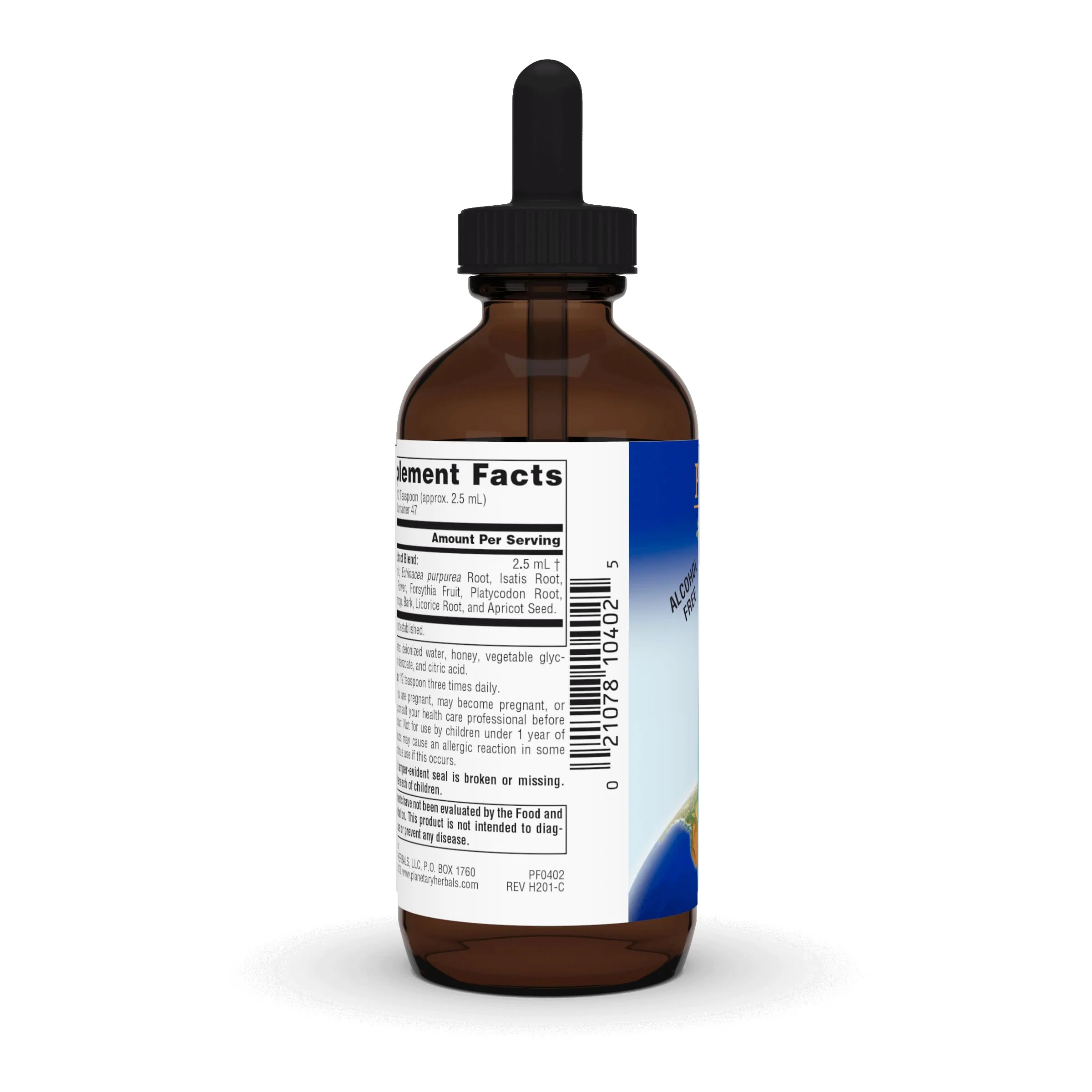 Planetary Herbals Echinacea-Elderberry Syrup , 4 fl oz (128.28 ml) - Image 4