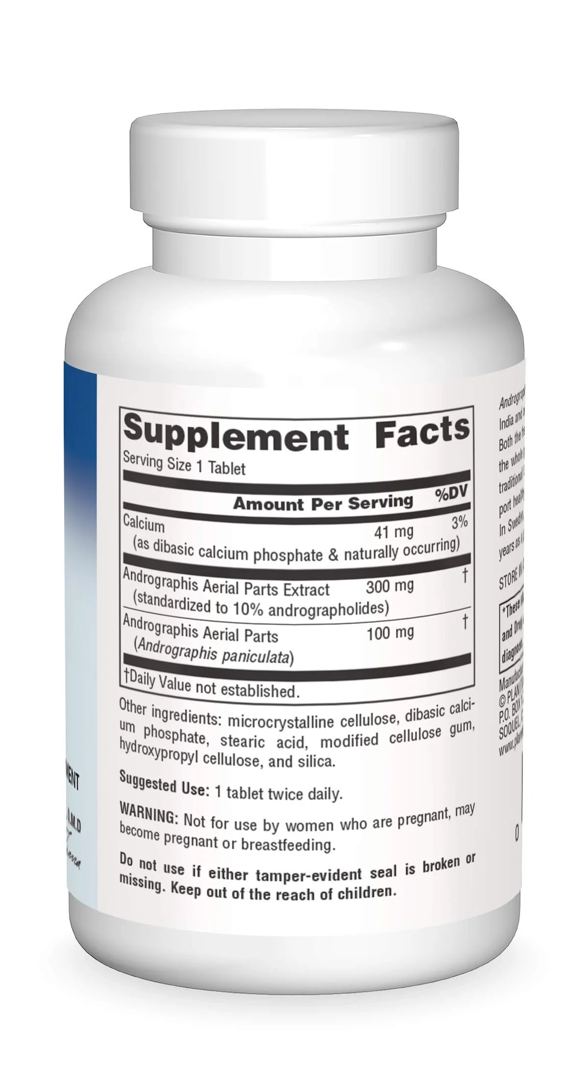 Planetary Herbals Full Spectrum Andrographis 400mg - Ayurvedic Herb - 60 Tablets - Image 4