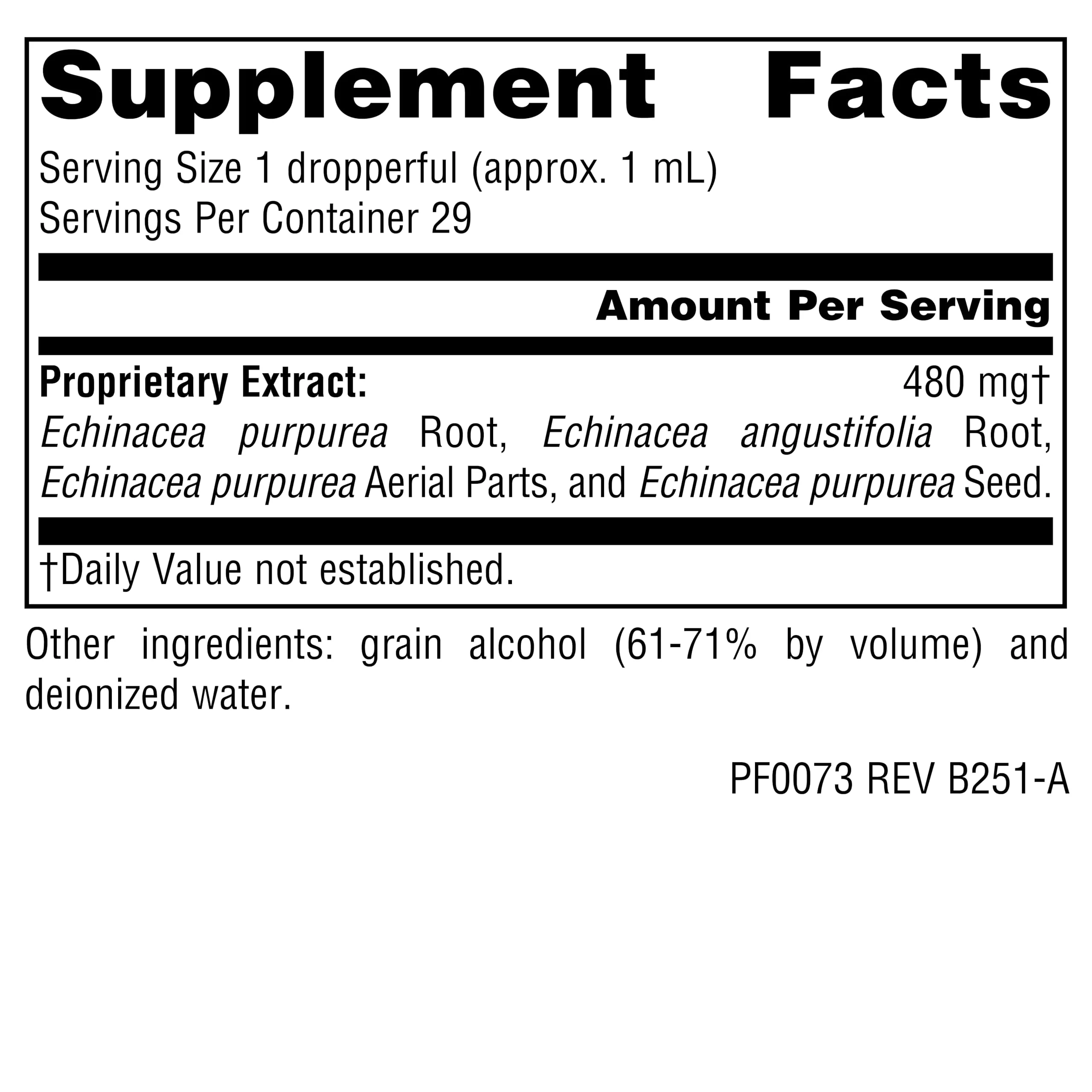 Planetary Herbals Full Spectrum Echinacea Liquid Extract Supplement, 1 Fluid Ounce - Image 6