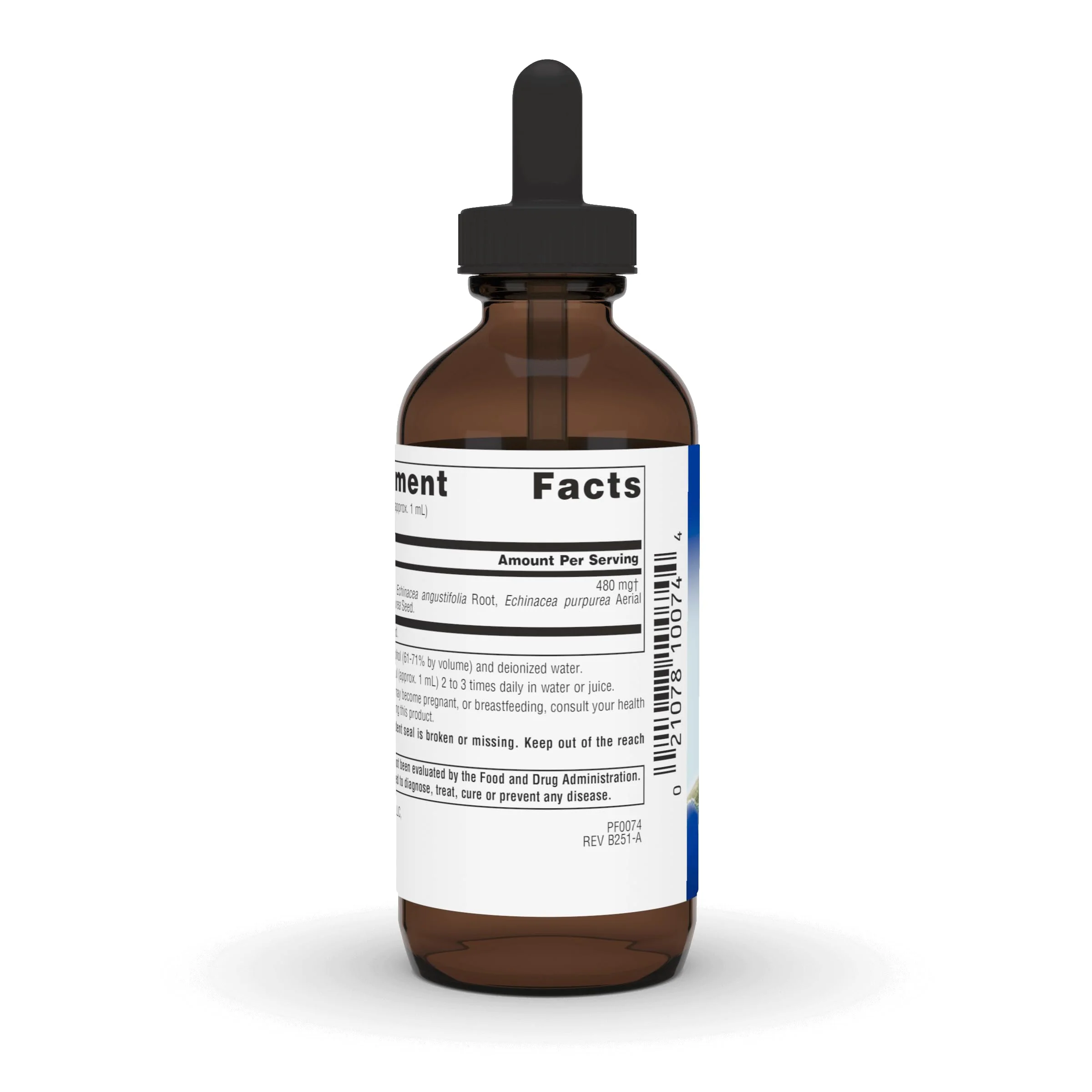 Planetary Herbals Full Spectrum Echinacea Liquid Extract Supplement - 2 Fluid Ounces - Image 4