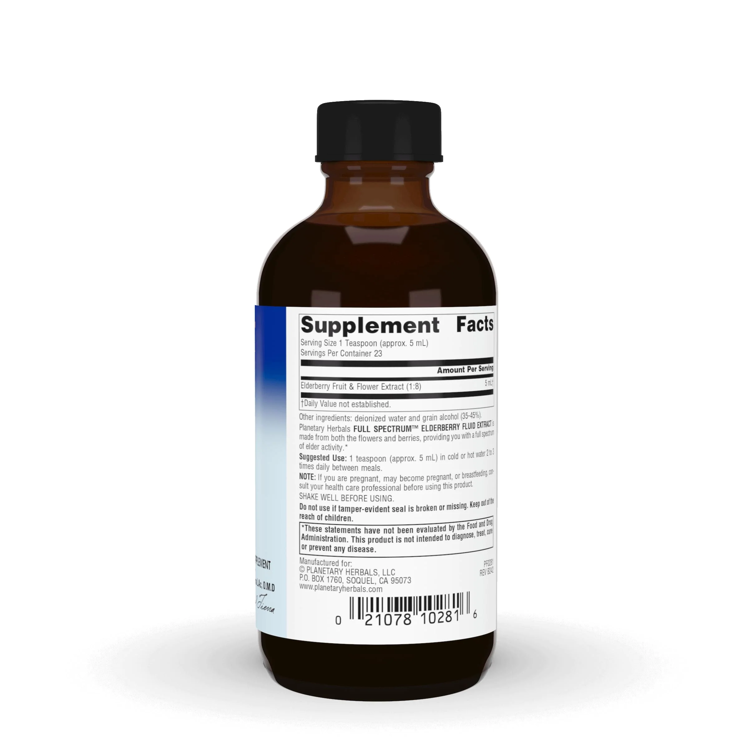 Planetary Herbals Full Spectrum Elderberry Fluid Extract Supplement, 4 Fluid Ounce - Image 6